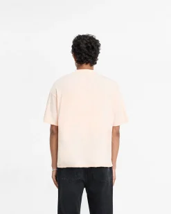 Represent Slub T-Shirt - Washed Coral><noscript><img width=