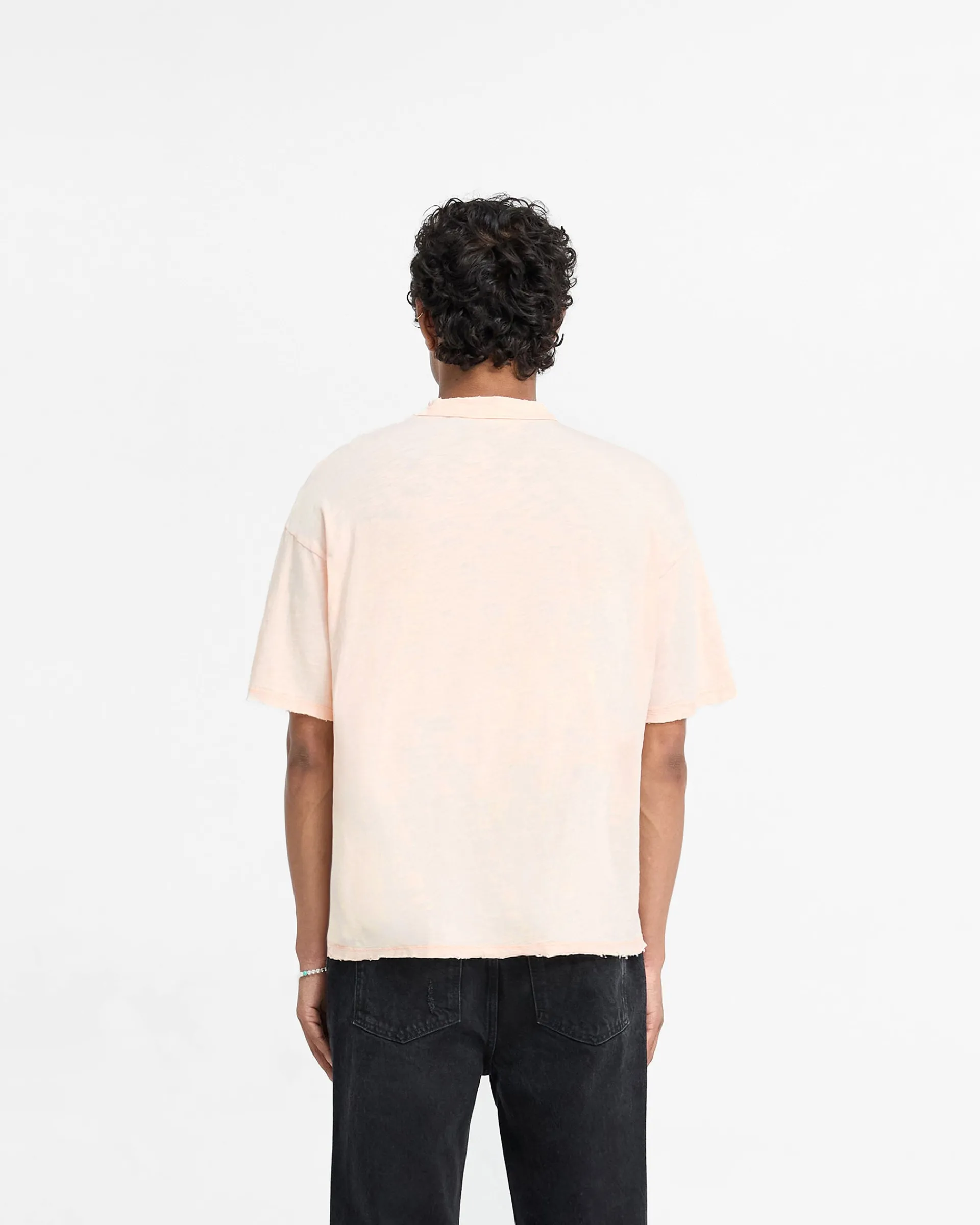 Represent Slub T-Shirt - Washed Coral> T-Shirts