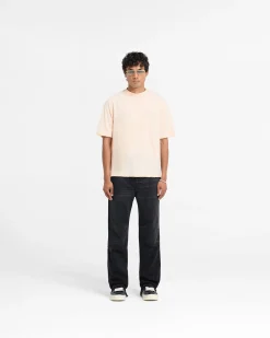 Represent Slub T-Shirt - Washed Coral><noscript><img width=