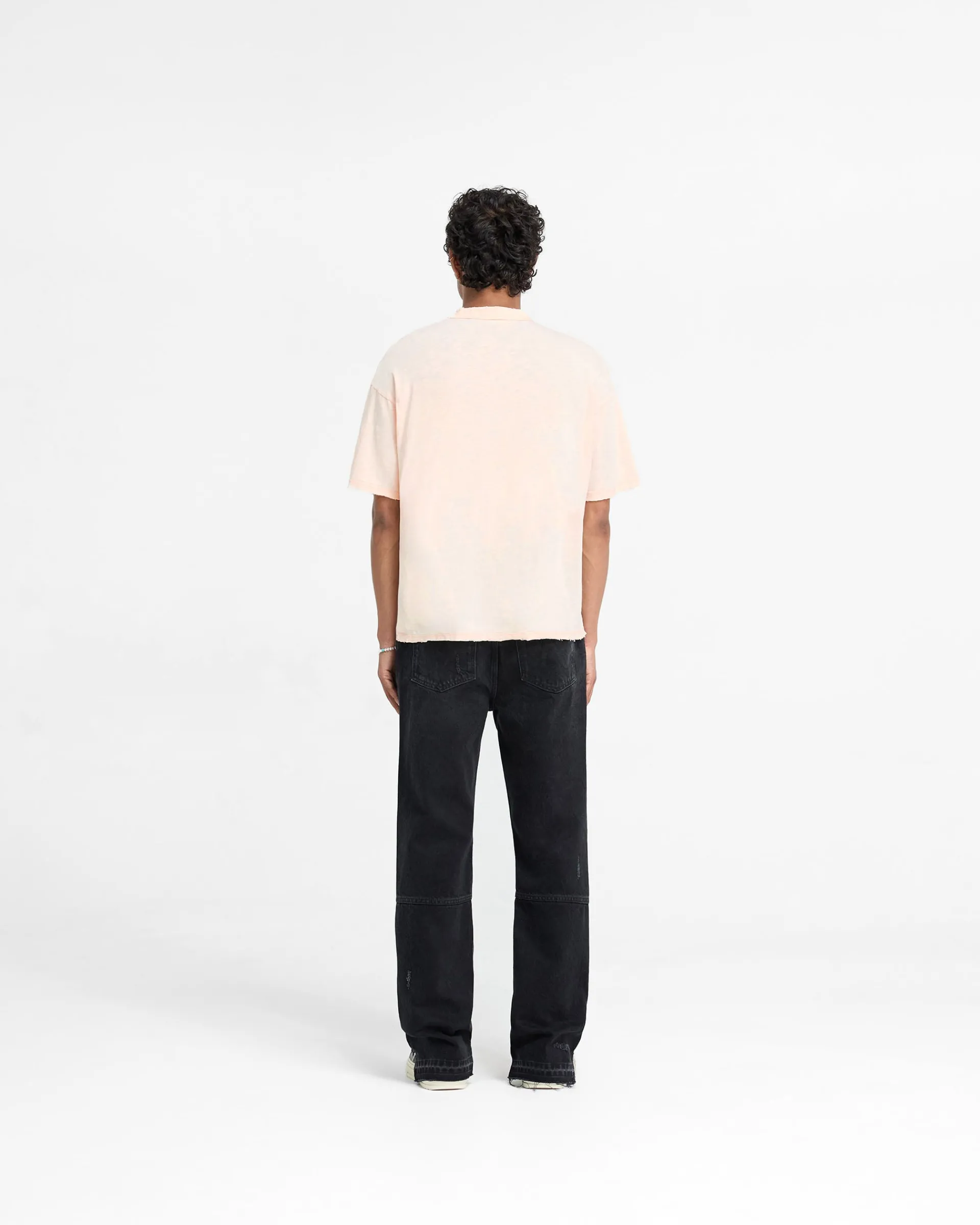 Represent Slub T-Shirt - Washed Coral> T-Shirts