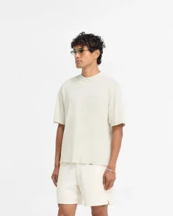 Represent Slub T-Shirt - White Sand> T-Shirts