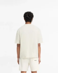 Represent Slub T-Shirt - White Sand><noscript><img width=