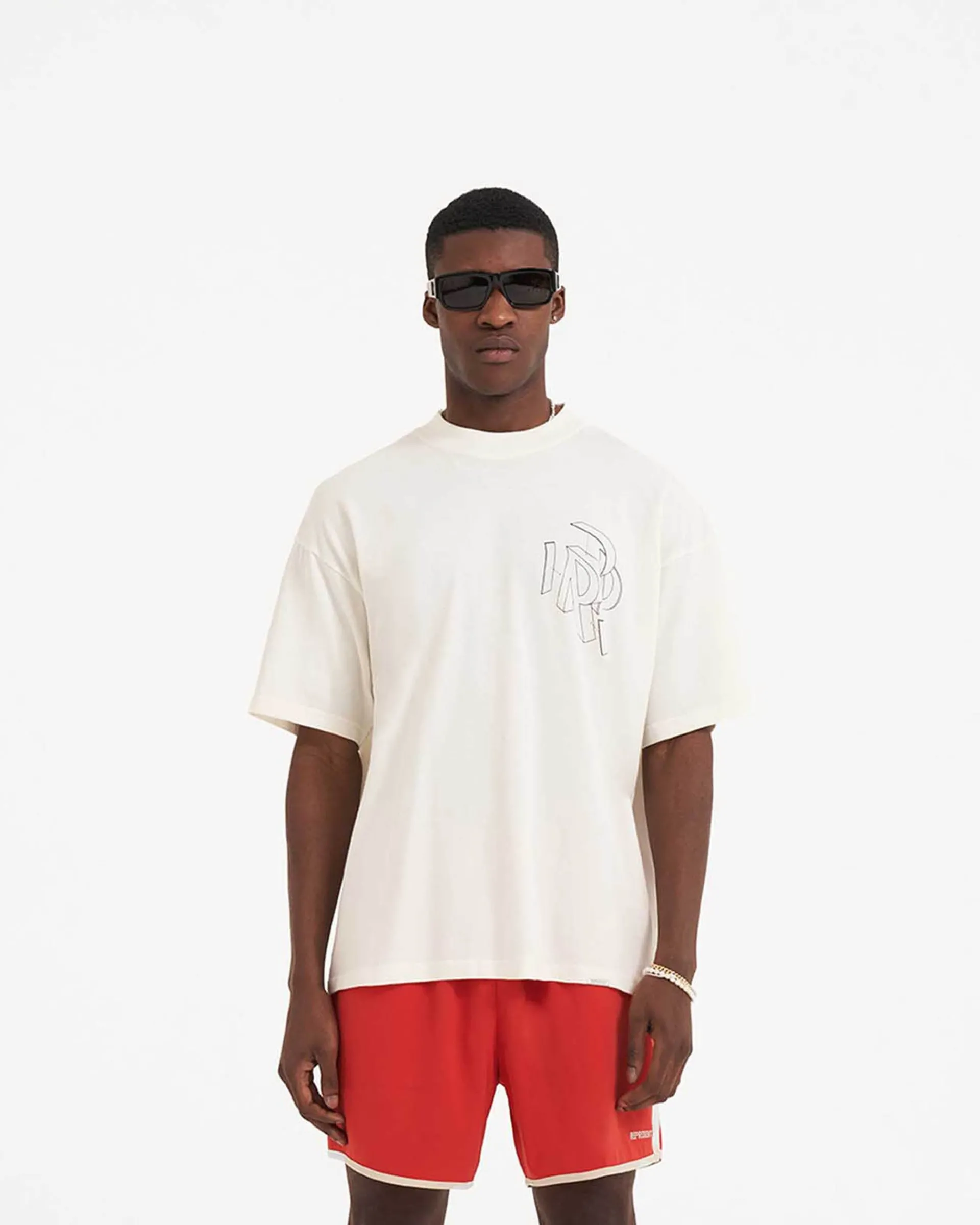 Represent Souvenir Shorts - Burnt Red> Shorts