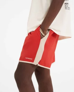 Represent Souvenir Shorts - Burnt Red><noscript><img width=