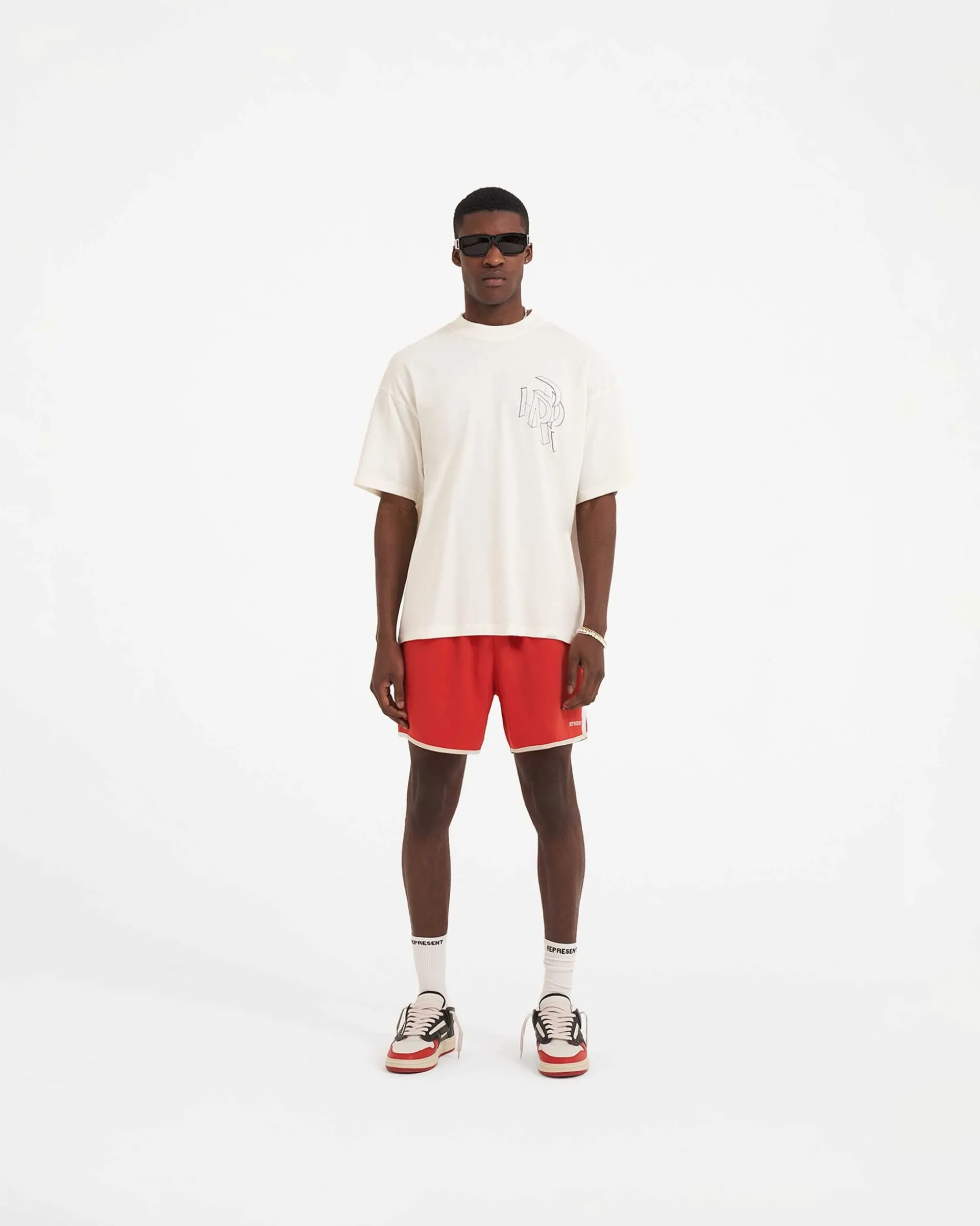 Represent Souvenir Shorts - Burnt Red> Shorts