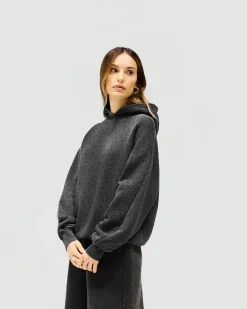 Represent Spark Hoodie - Washed Grey> Tops/Hoodies