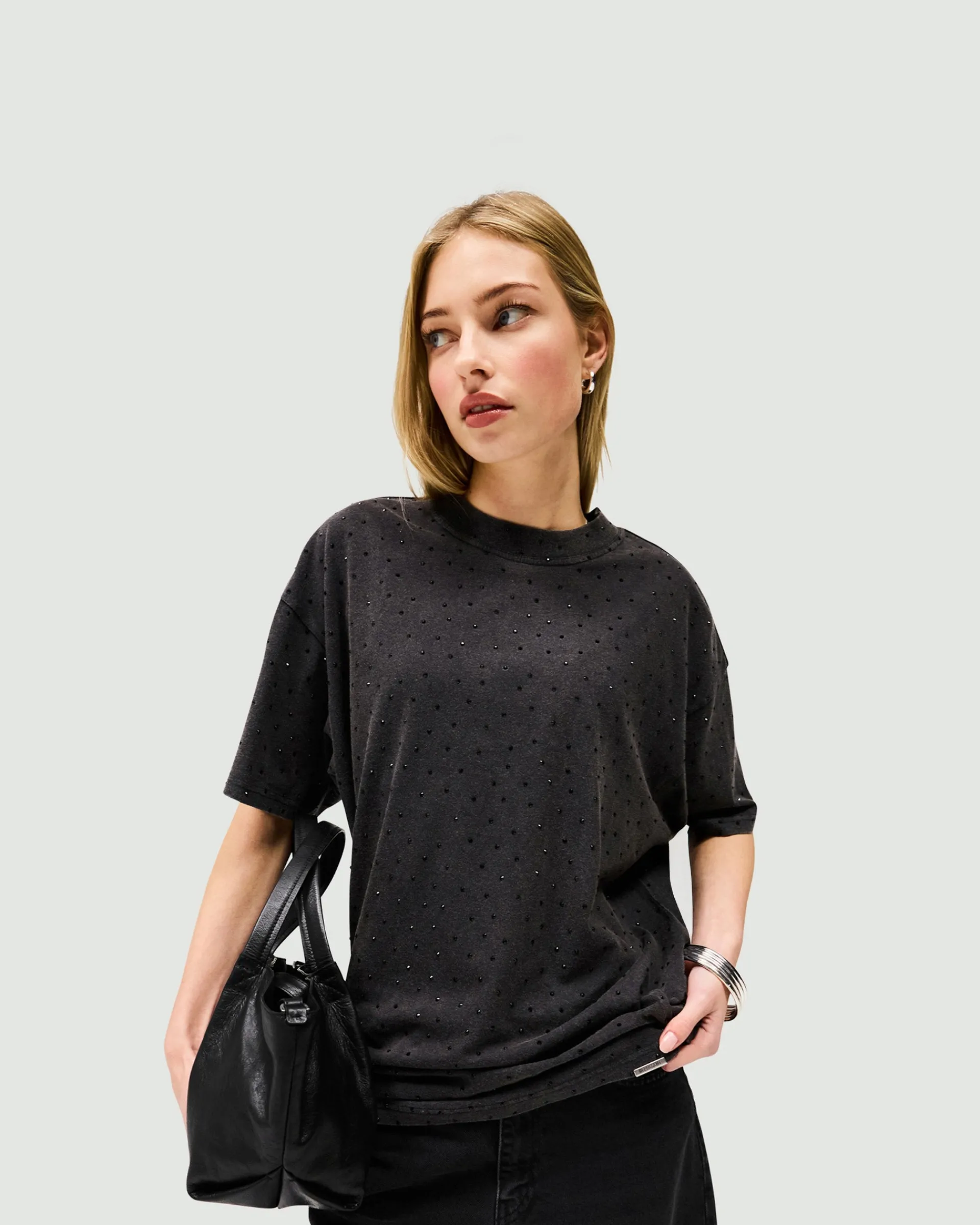 Represent Spark T-Shirt - Washed Grey> Tops/T-Shirts
