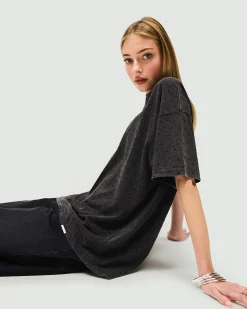 Represent Spark T-Shirt - Washed Grey><noscript><img width=