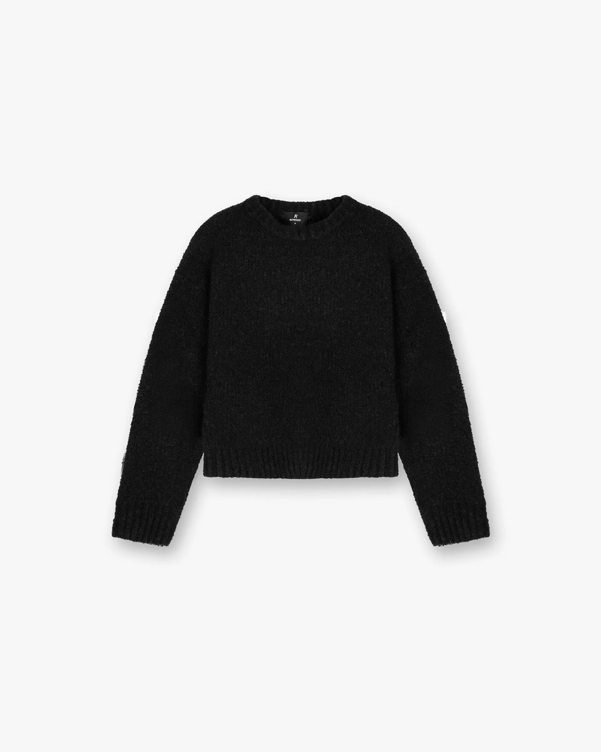 Represent Spin Sweater - Jet Black> Knitwear