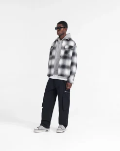 Represent Spirits Of Summer Flannel Shirt - Black White><noscript><img width=