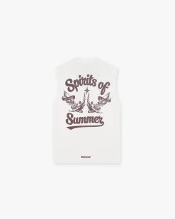 Represent Spirits Of Summer Tank - Flat White> T-Shirts