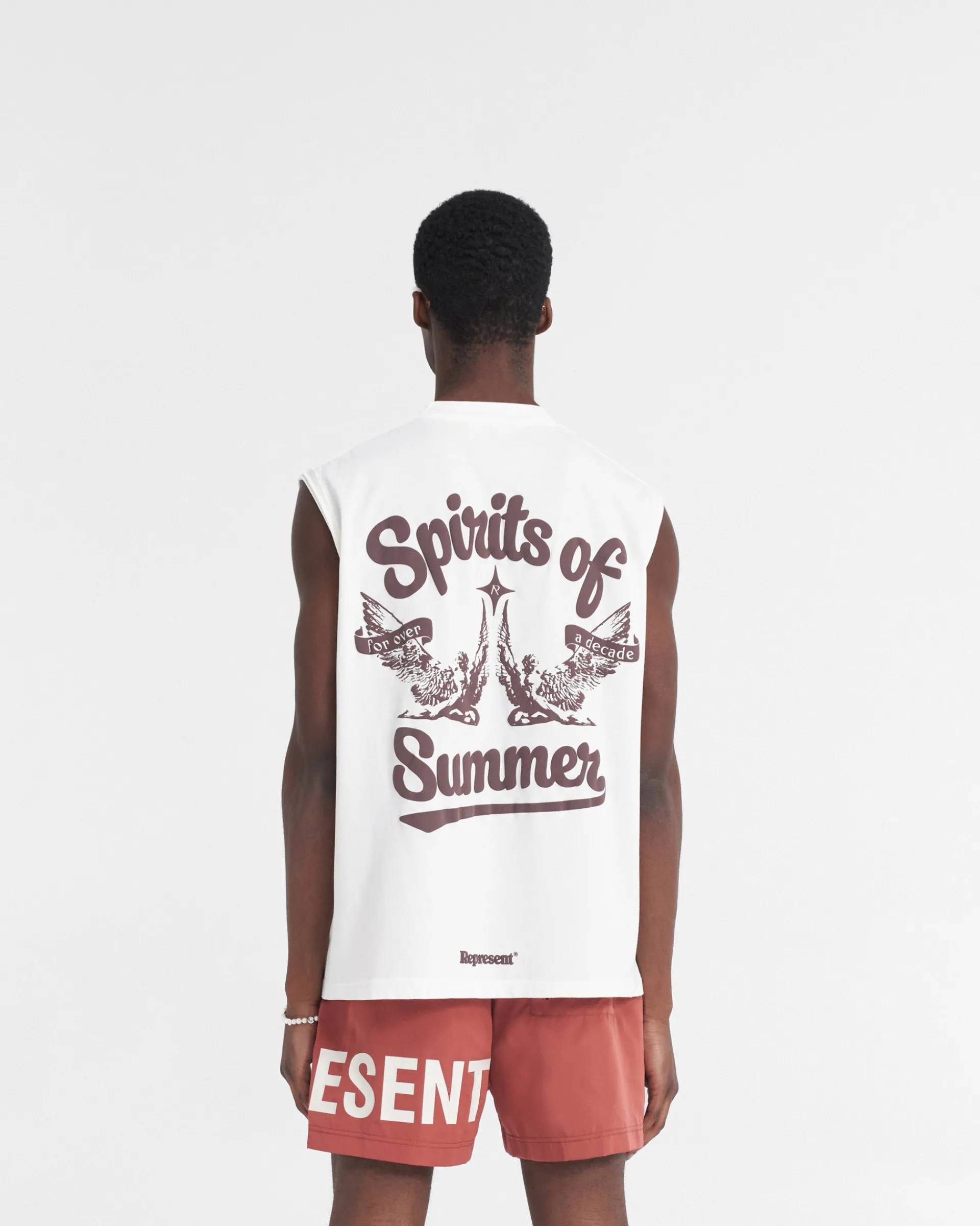 Represent Spirits Of Summer Tank - Flat White> T-Shirts