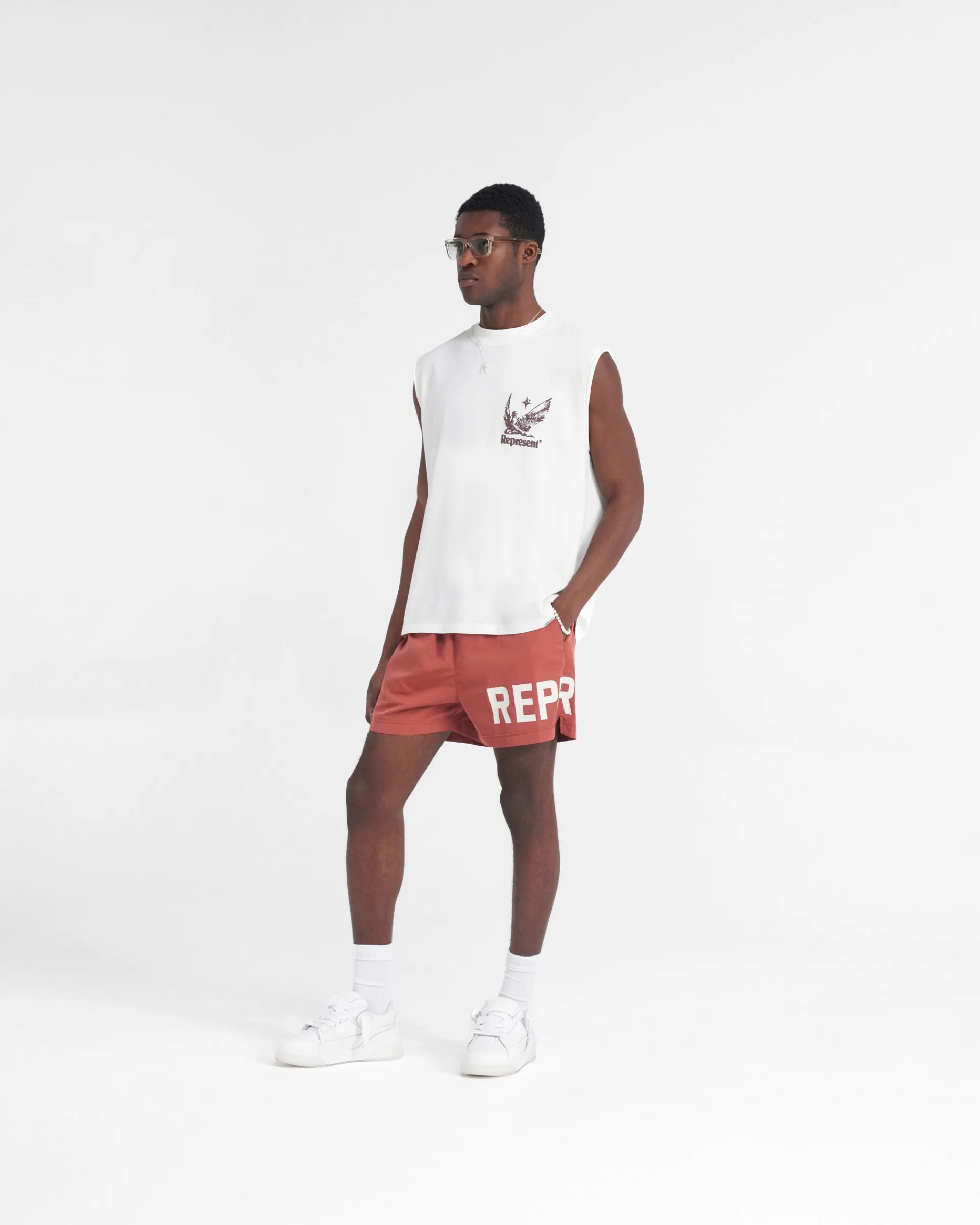 Represent Spirits Of Summer Tank - Flat White> T-Shirts