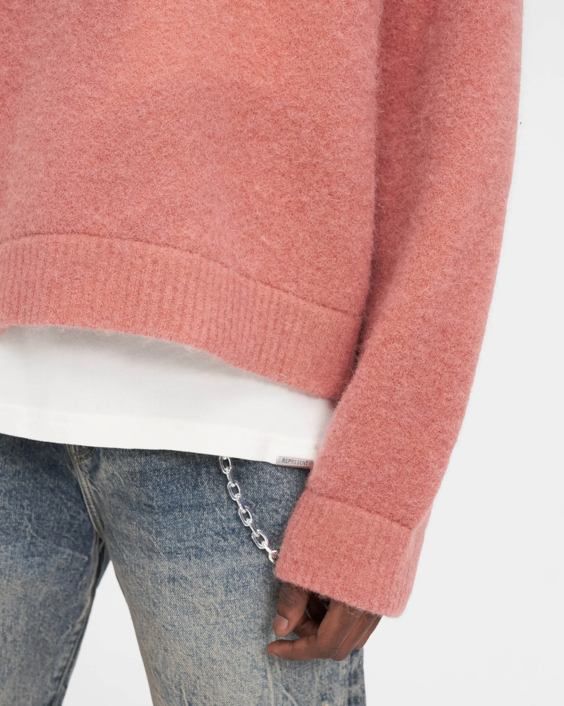 Represent Sprayed Horizons Sweater -> Knitwear