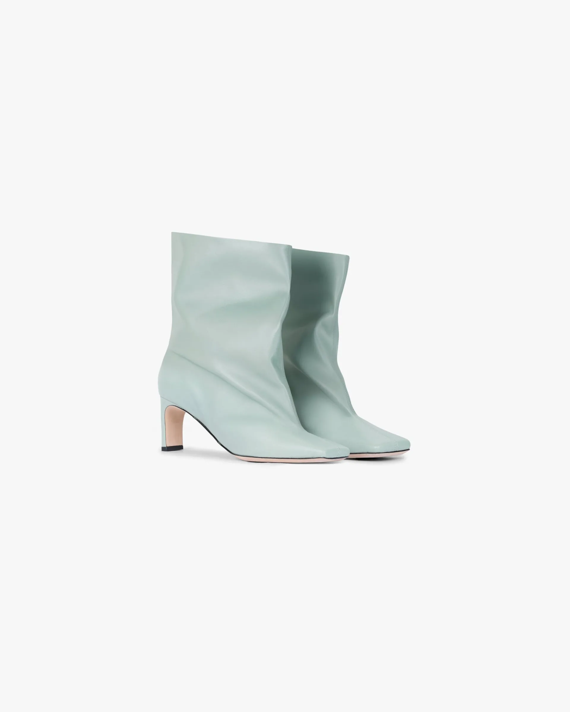 Represent Square Toe Ankle Boot -> Footwear