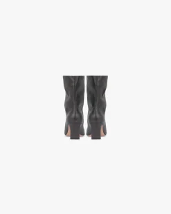 Represent Square Toe Ankle Boot - Black Coffee><noscript><img width=