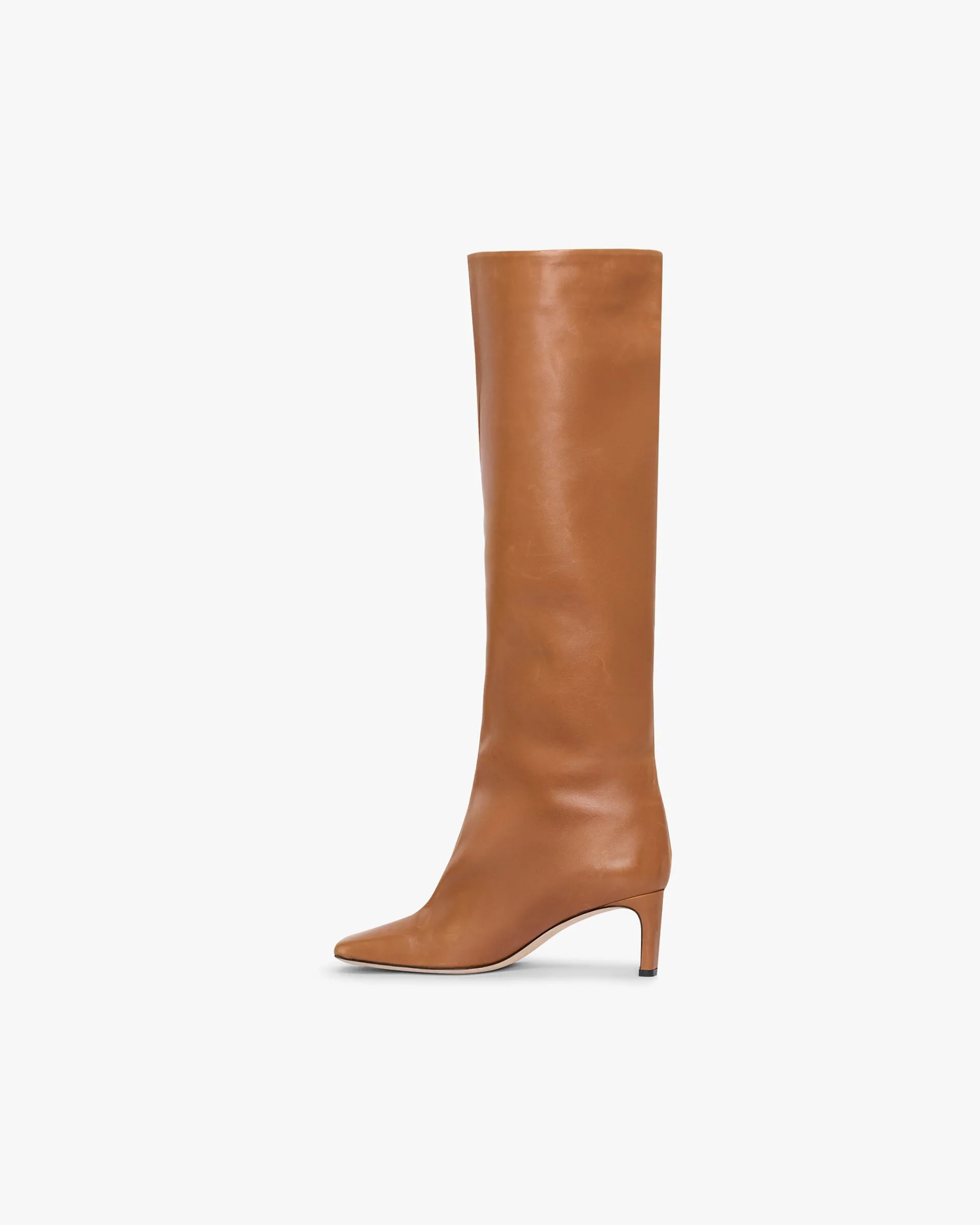 Represent Square Toe Knee Boot -> Footwear