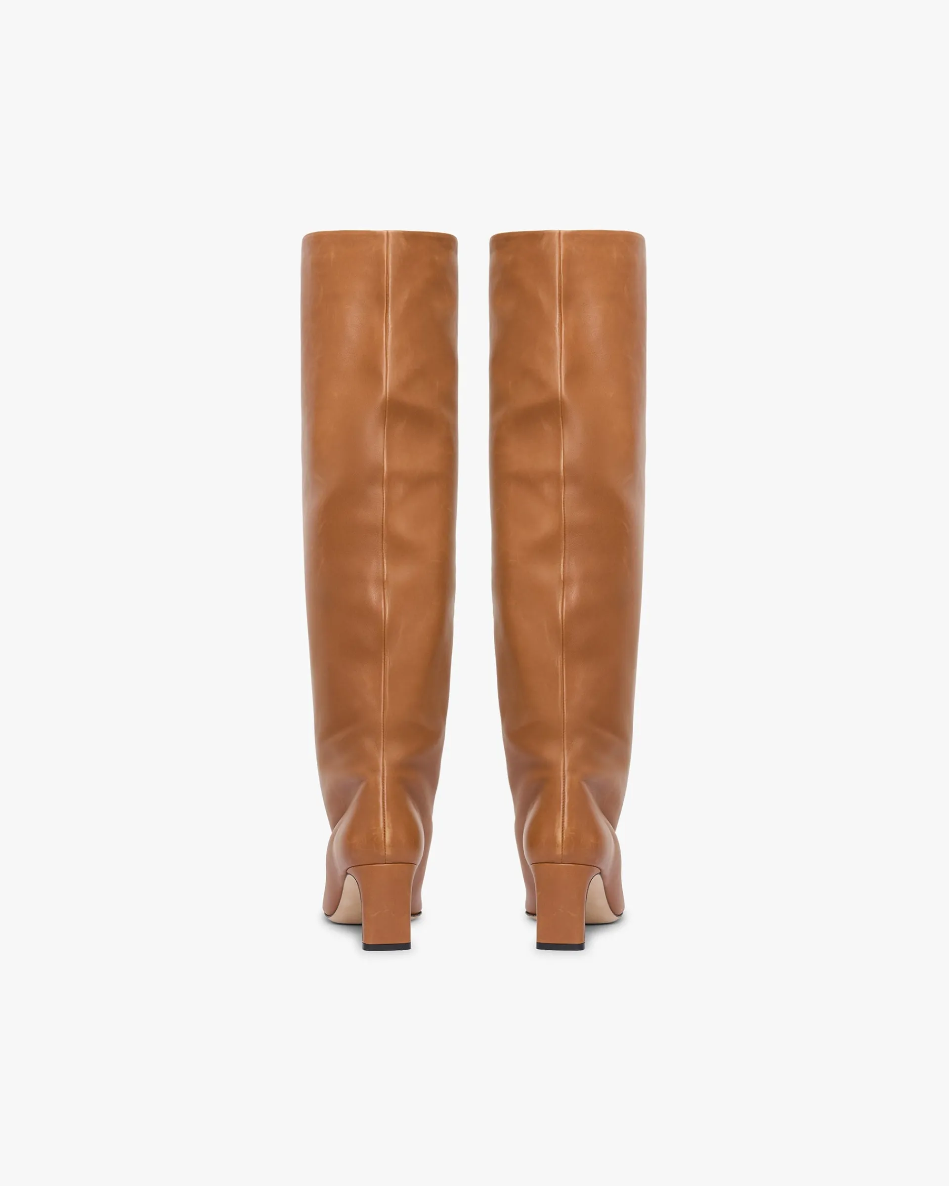 Represent Square Toe Knee Boot -> Footwear