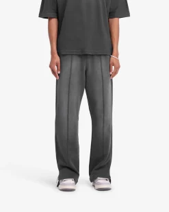 Represent Stepped Hem Sweatpants - Stained Black><noscript><img width=
