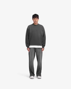 Represent Stepped Hem Sweatpants - Stained Black><noscript><img width=
