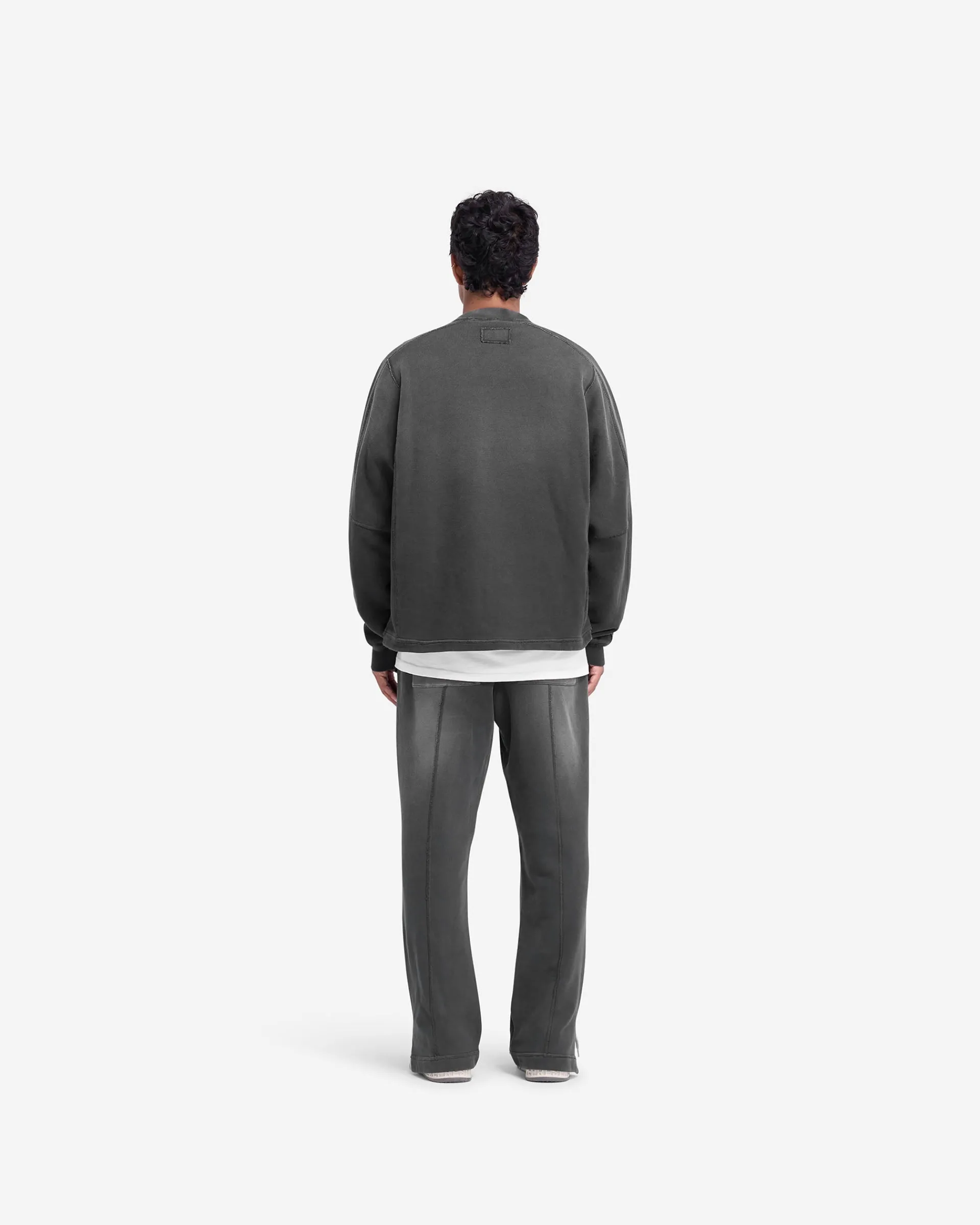 Represent Stepped Hem Sweatpants - Stained Black> Sweatpants | Pants
