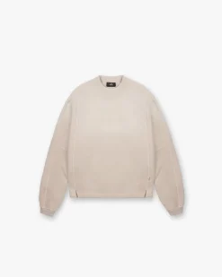 Represent Stepped Hem Sweatshirt -> Sweaters