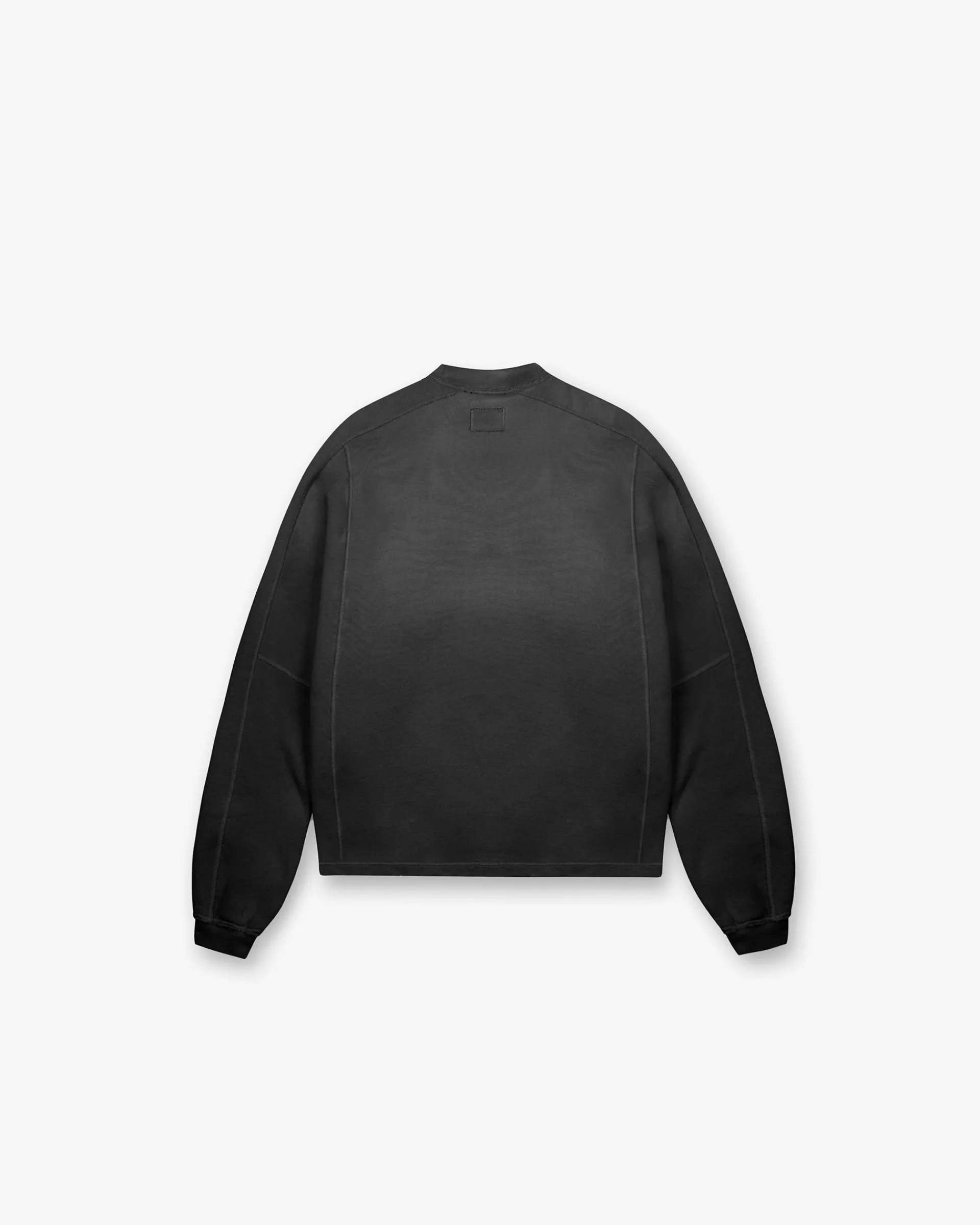 Represent Stepped Hem Sweatshirt - Stained Black> Sweaters