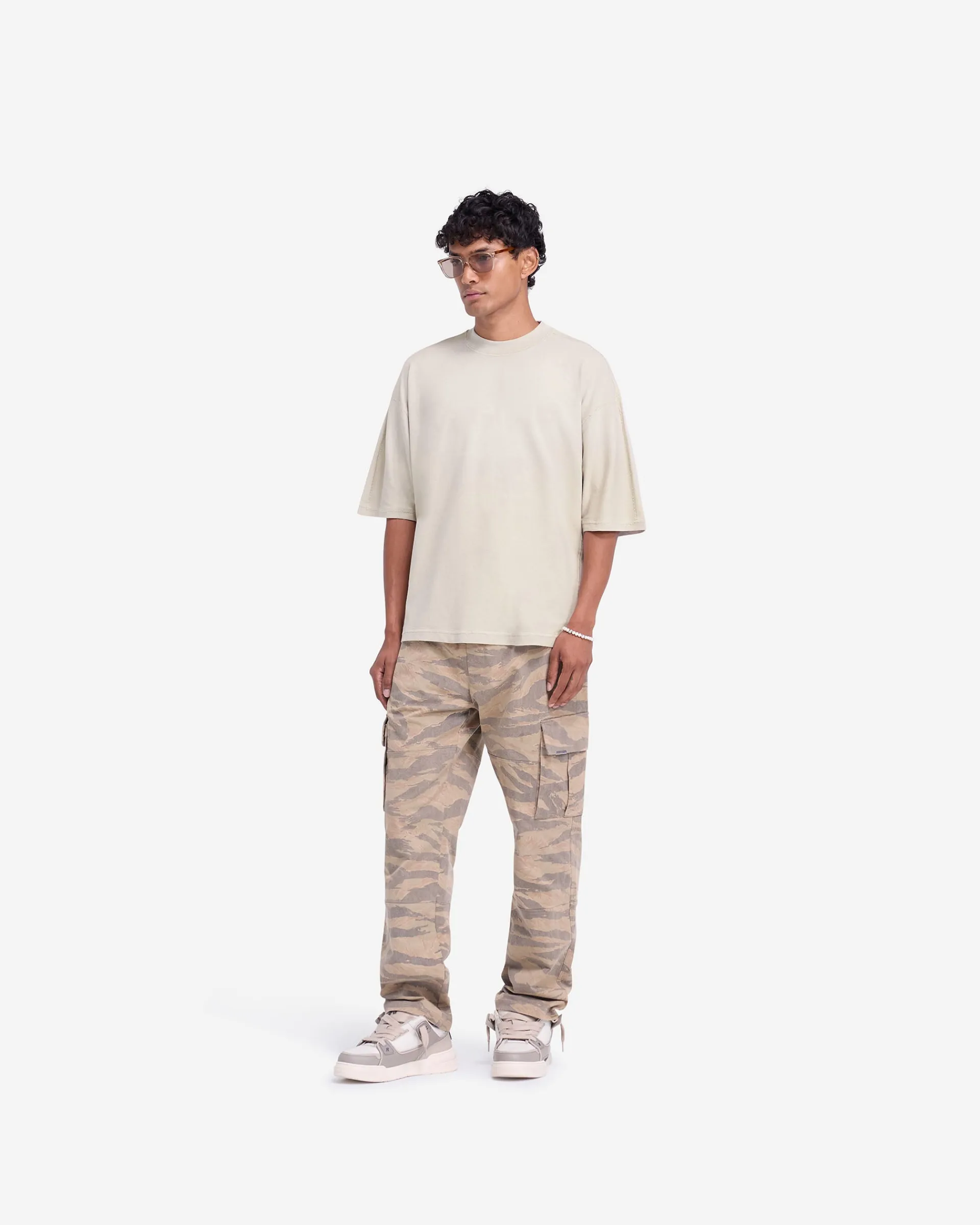 Represent Stepped Hem T-Shirt -> T-Shirts