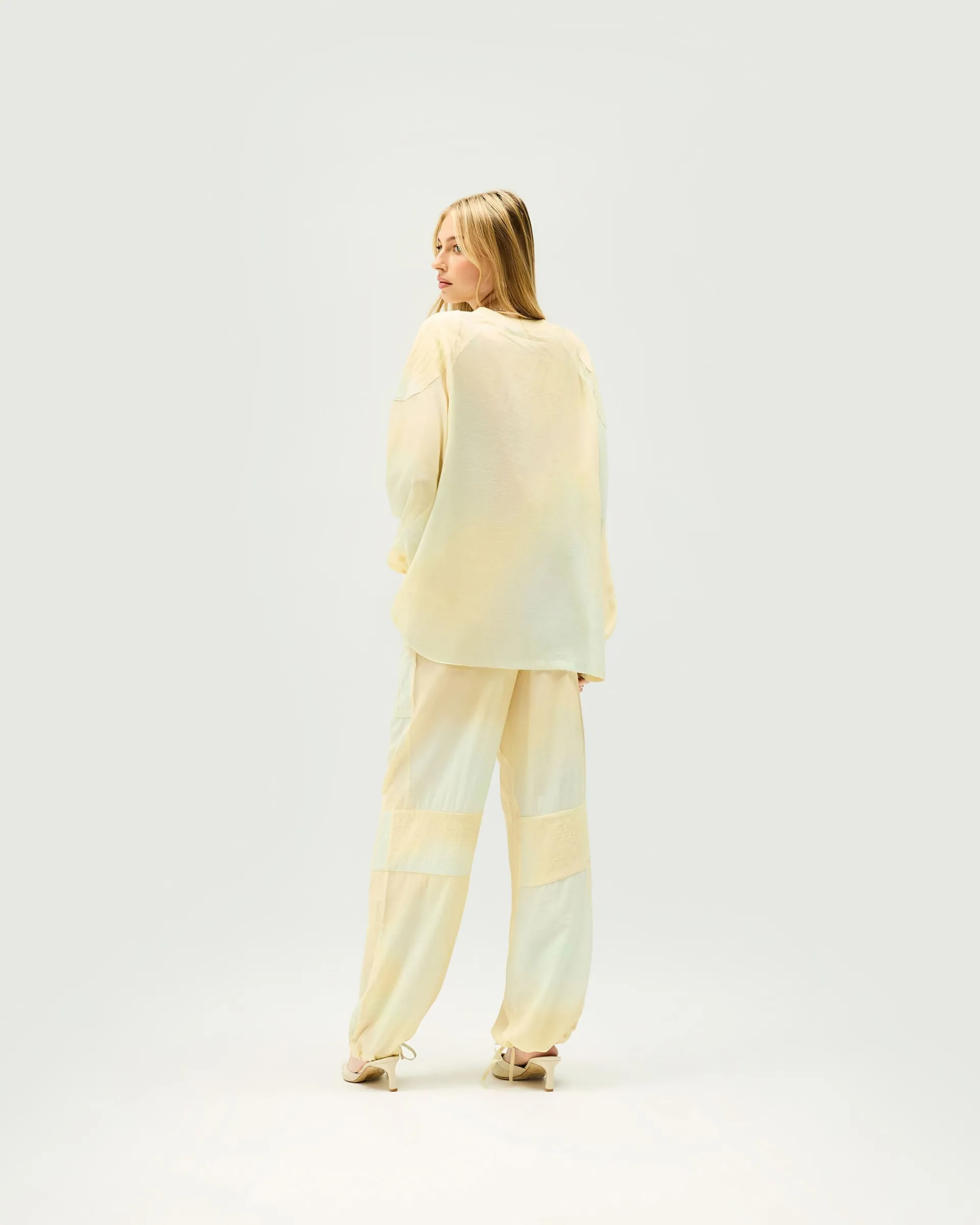 Represent Storm Tracksuit Bottom - Storm Print Natural> Bottoms/Trackpants