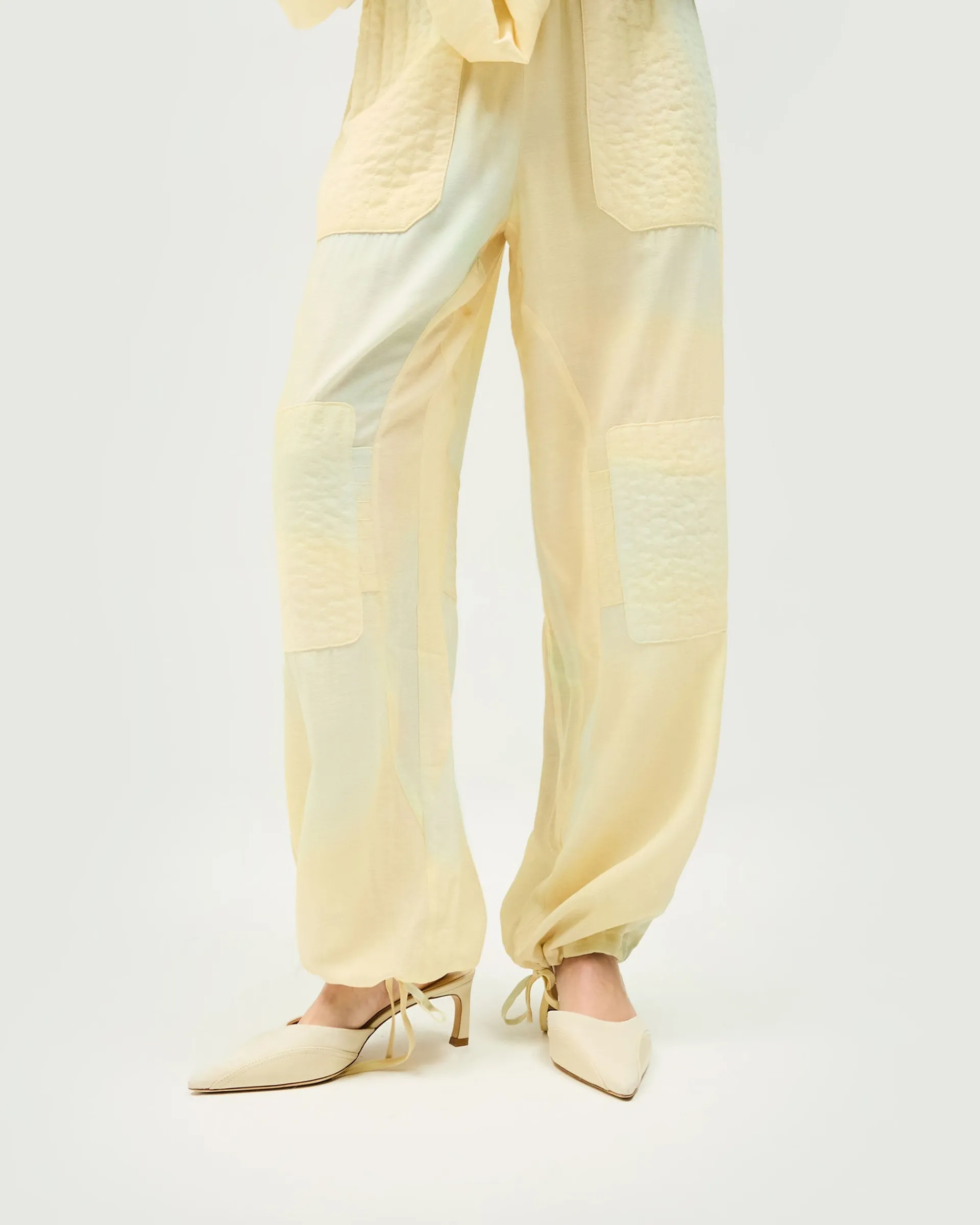 Represent Storm Tracksuit Bottom - Storm Print Natural> Bottoms/Trackpants