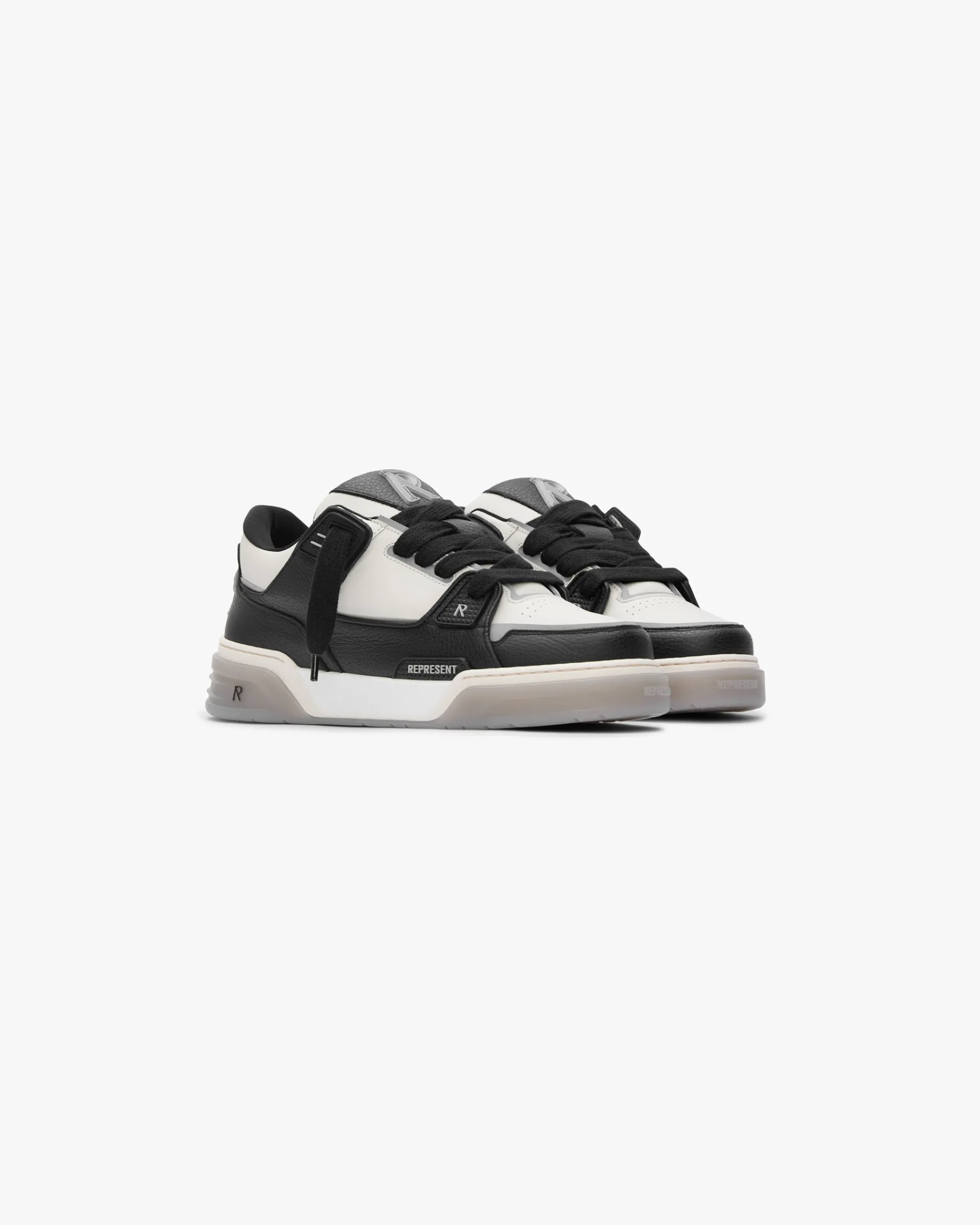 Represent Studio Sneaker - Black Vintage White> Studio