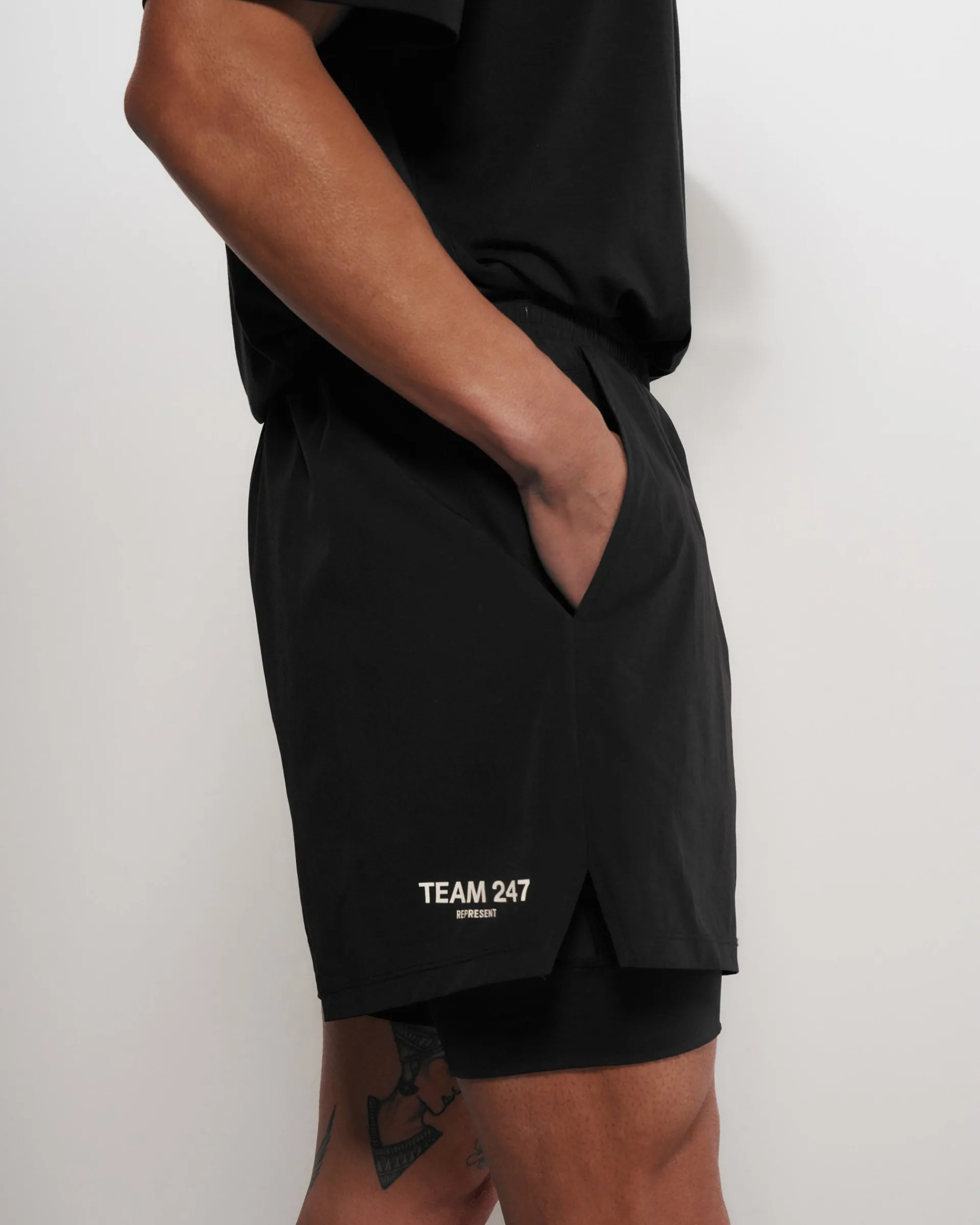 Represent Team 247 2-In-1 Shorts -> Shorts