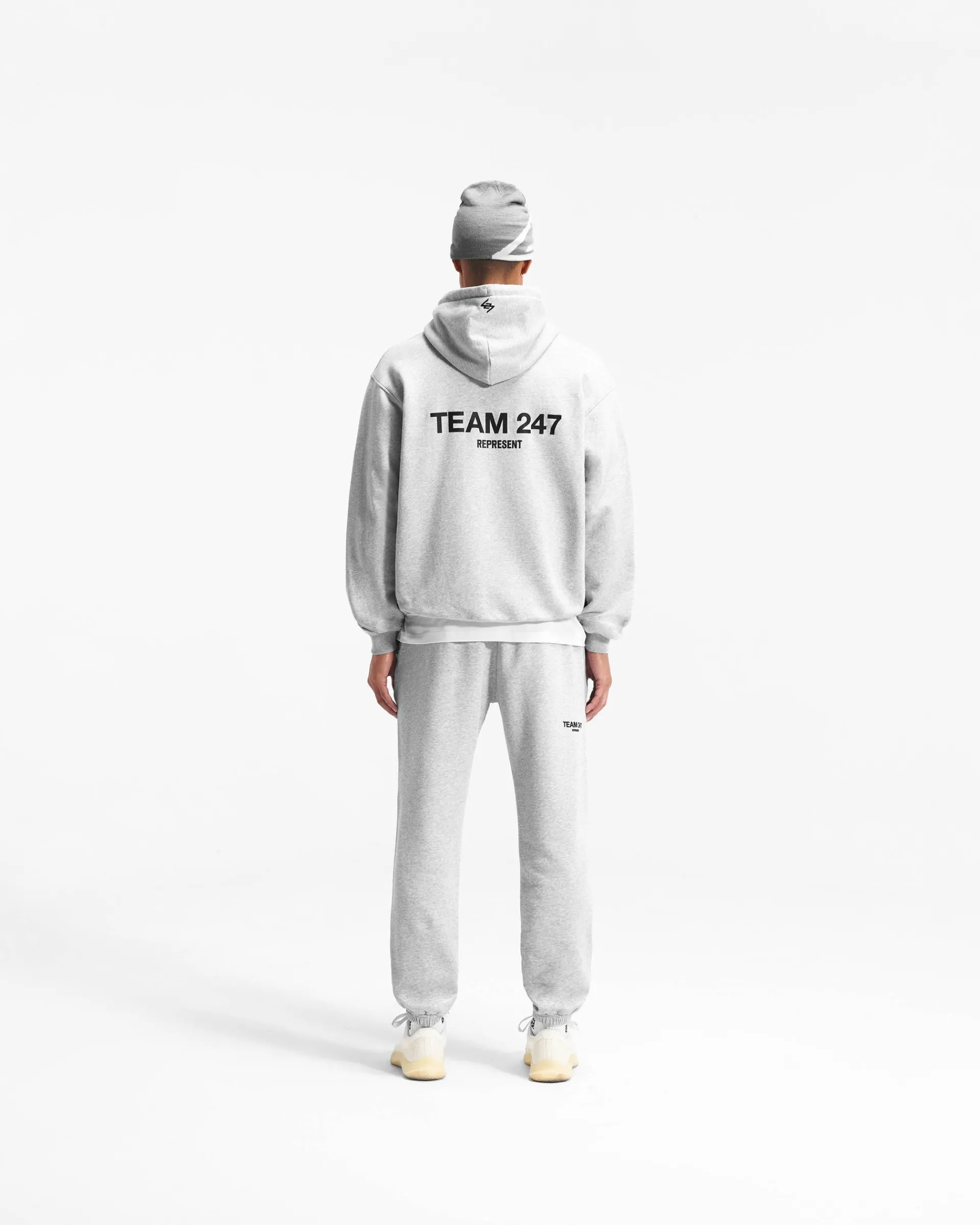 Represent Team 247 Oversized Hoodie - Ash Grey> Hoodies