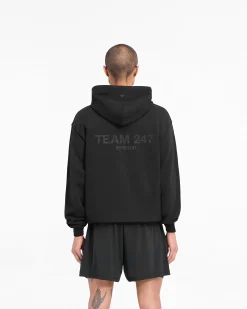 Represent Team 247 Oversized Hoodie - Matte Black><noscript><img width=
