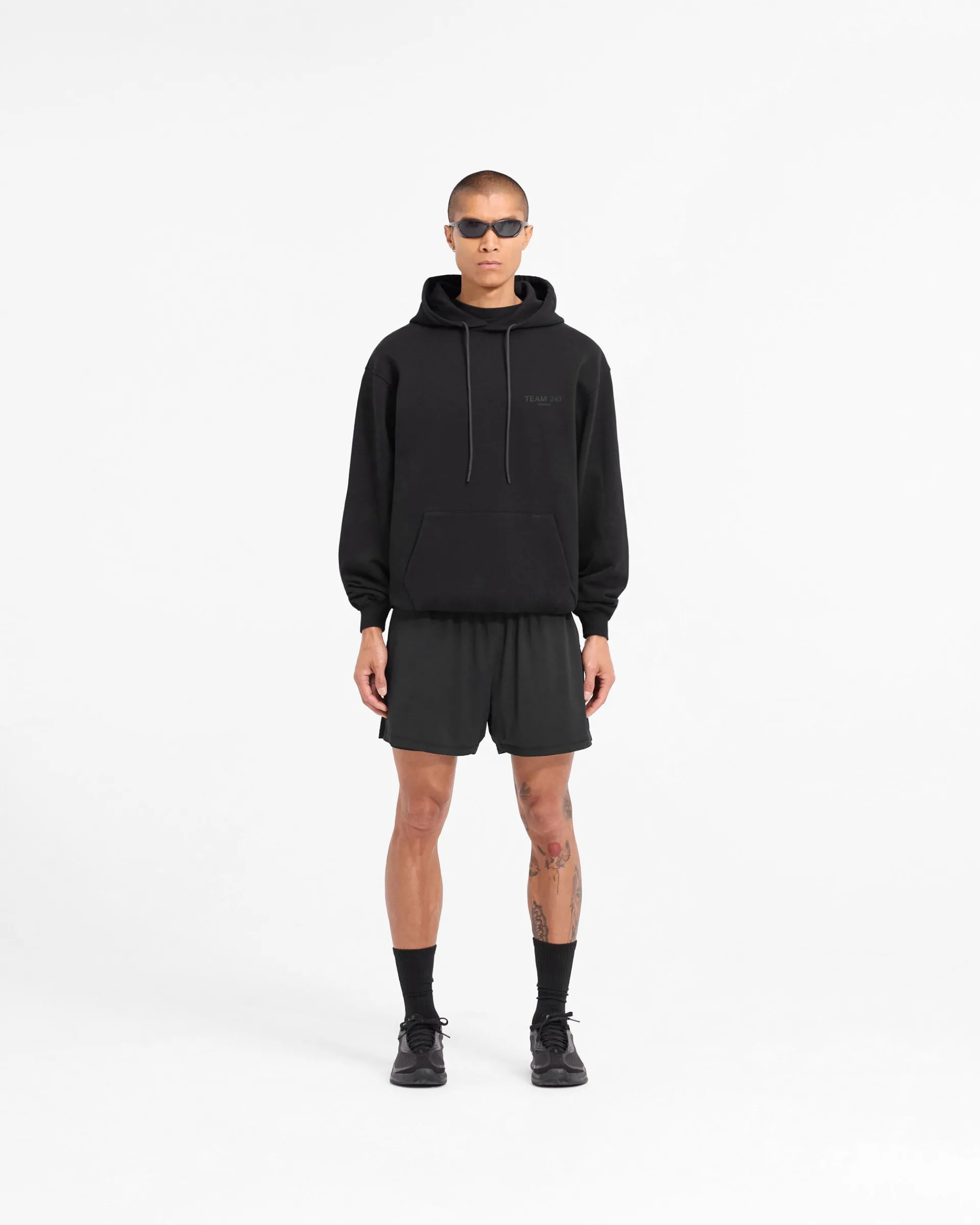 Represent Team 247 Oversized Hoodie - Matte Black> Hoodies