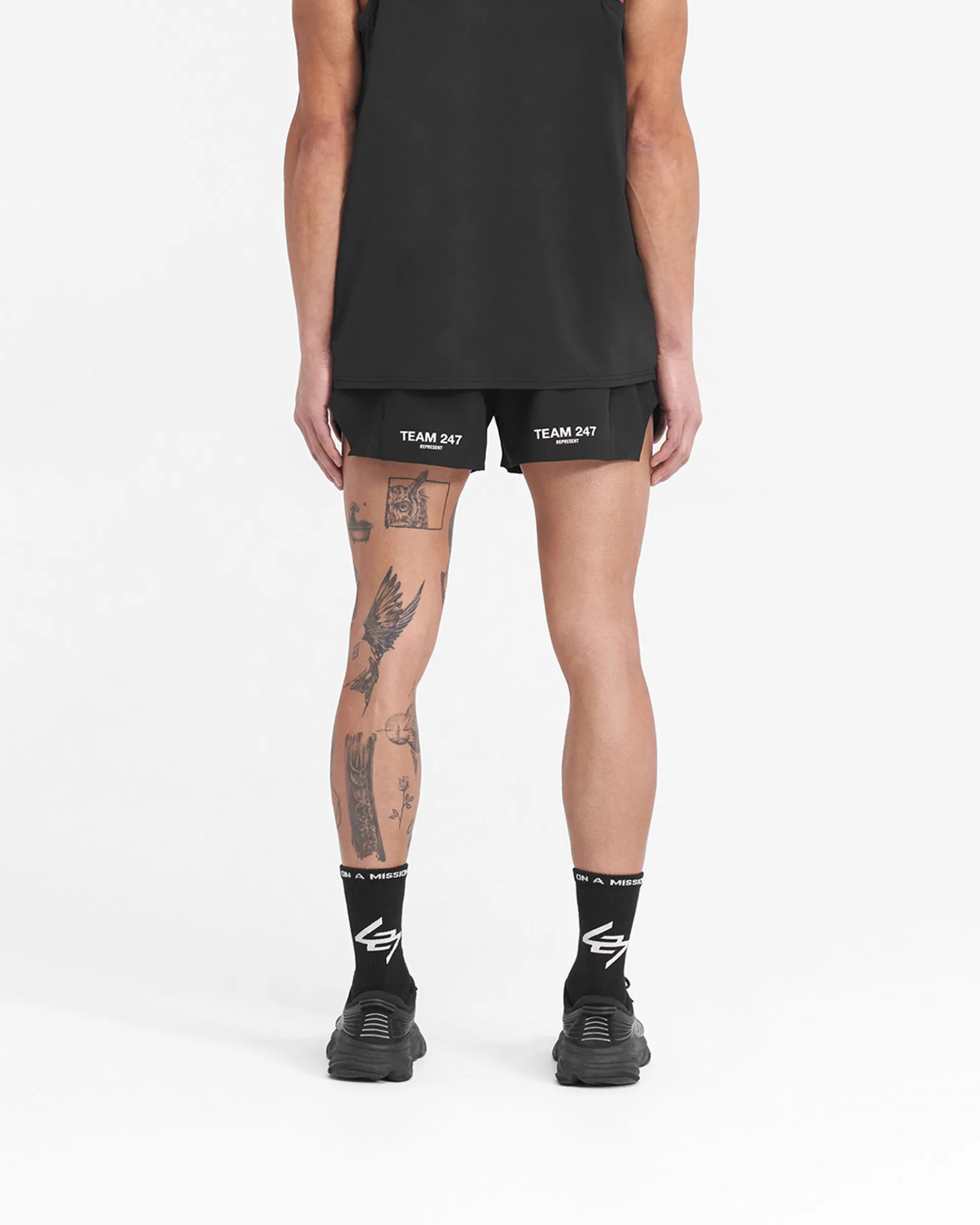 Represent Team 247 Race Shorts - Jet Black> Shorts