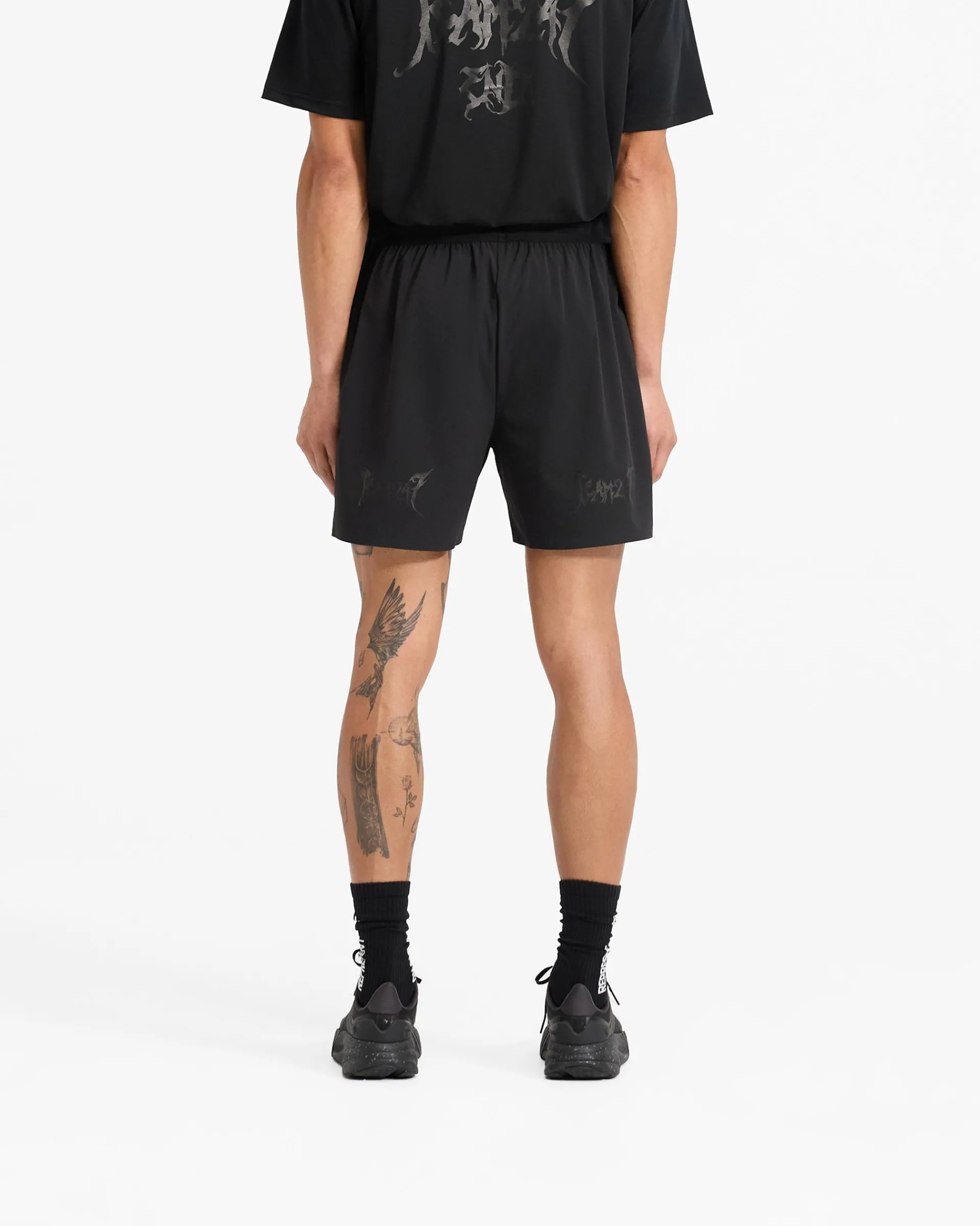 Represent Team 247 X END Fused Short - Jet Black> Shorts