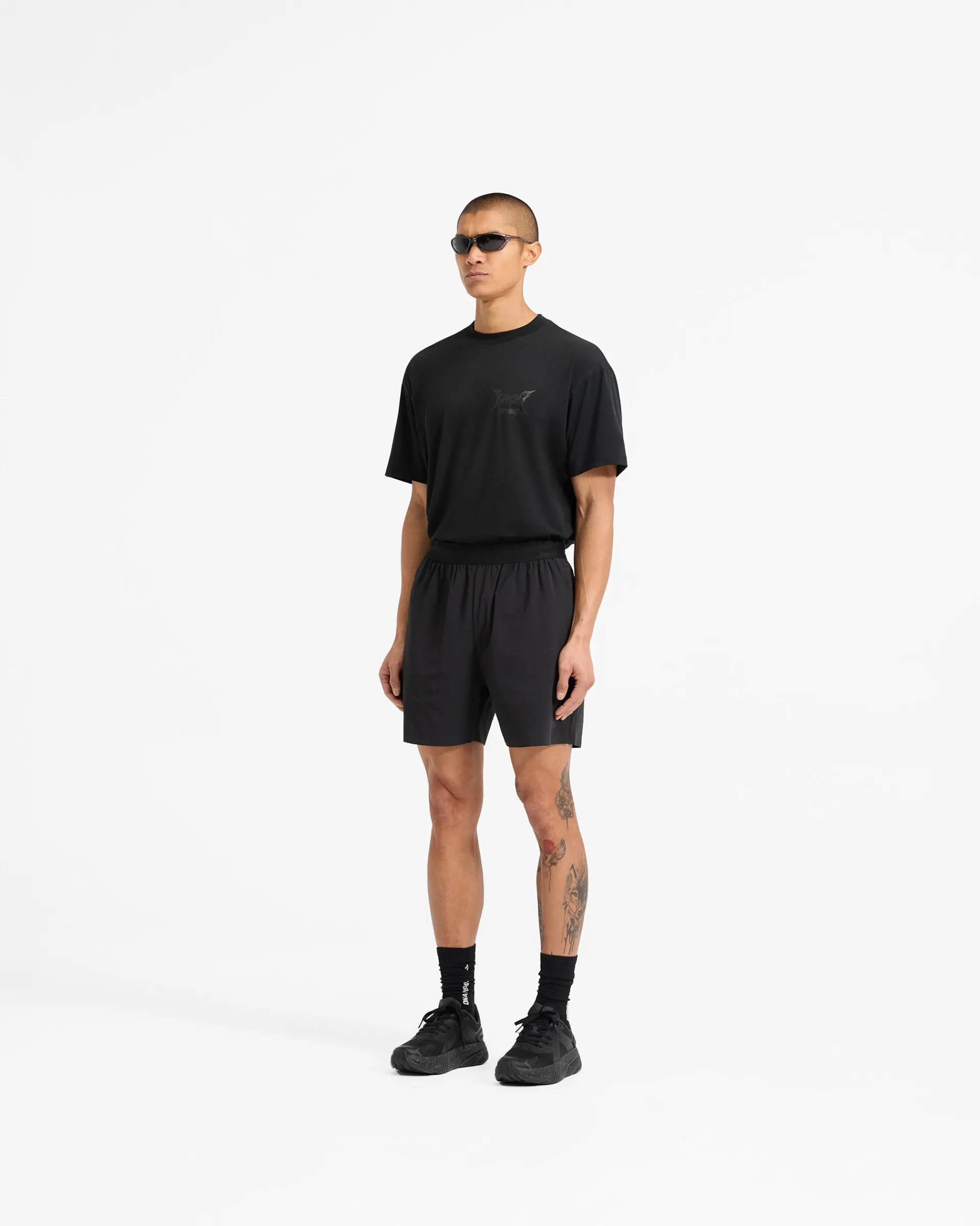Represent Team 247 X END Fused Short - Jet Black> Shorts