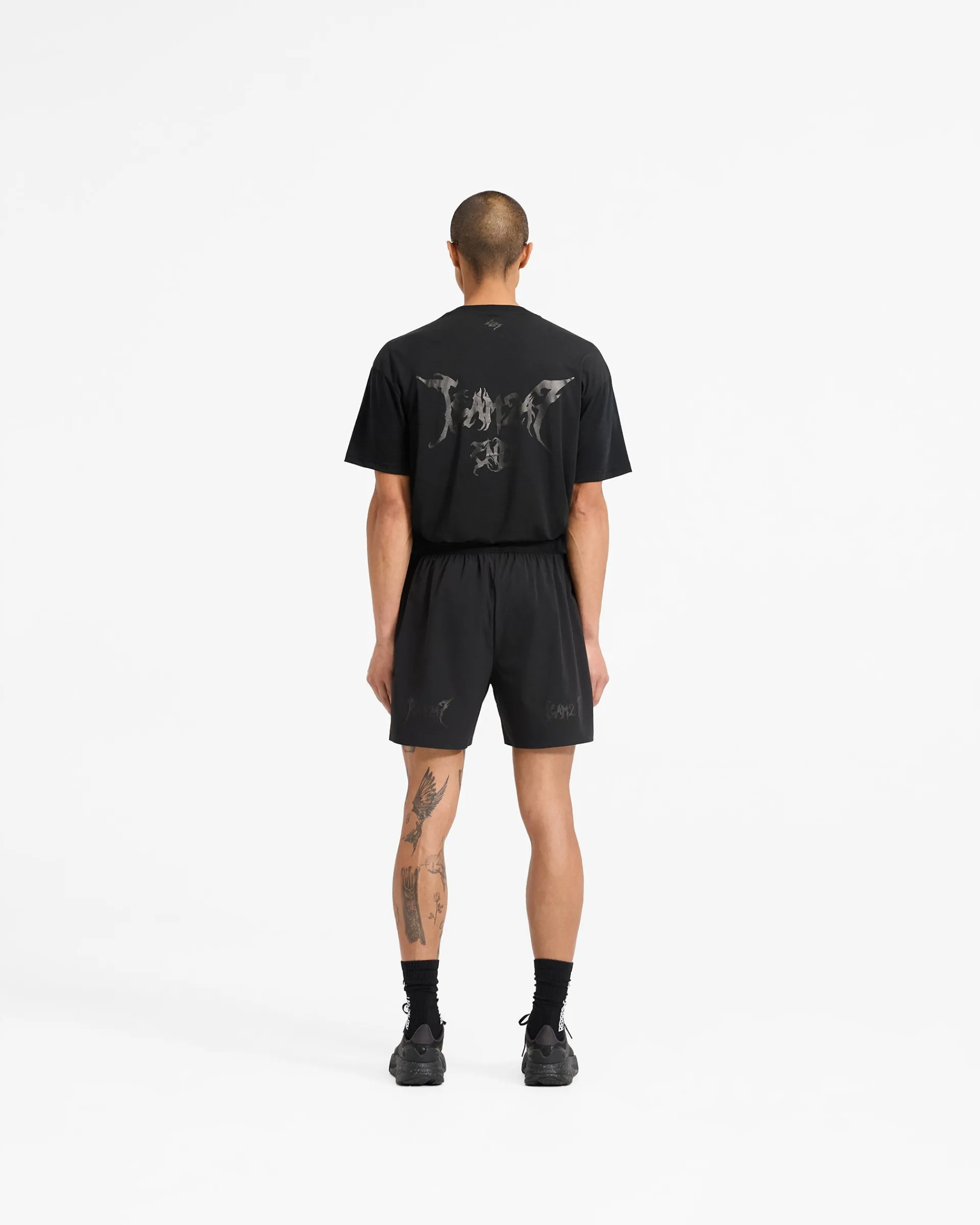Represent Team 247 X END Fused Short - Jet Black> Shorts
