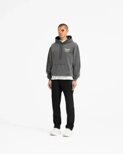 Represent Team 247 X END Oversized Hoodie - Washed Grey><noscript><img width=