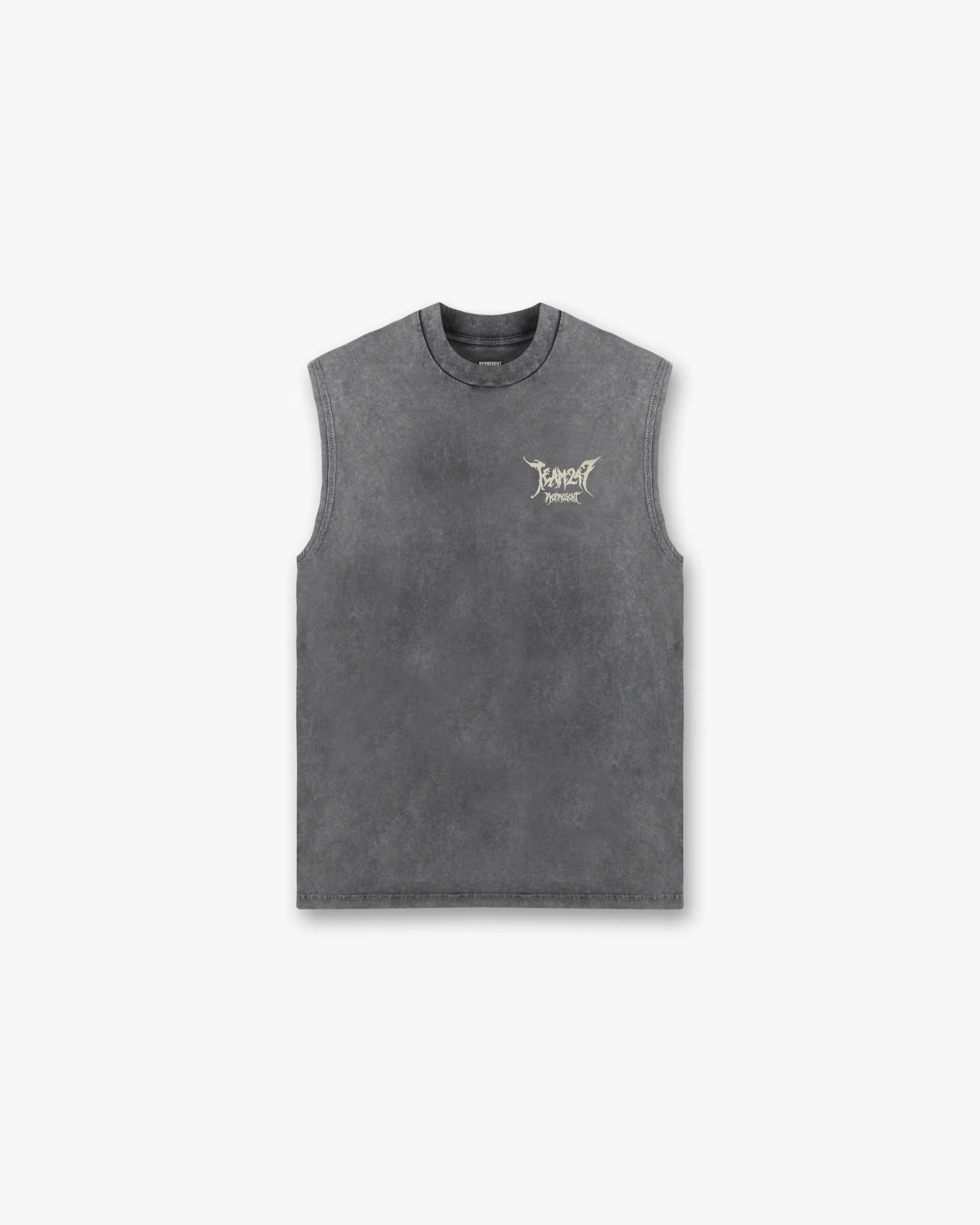 Represent Team 247 X END Oversized Tank - Washed Grey> T-Shirts