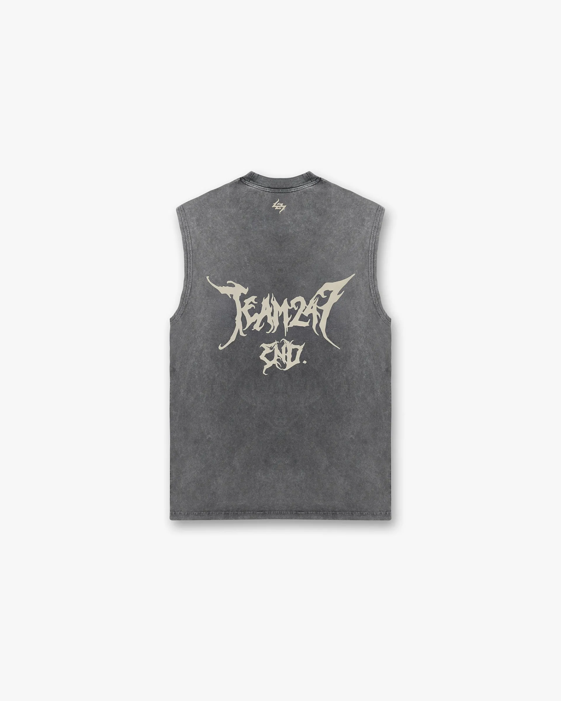 Represent Team 247 X END Oversized Tank - Washed Grey> T-Shirts