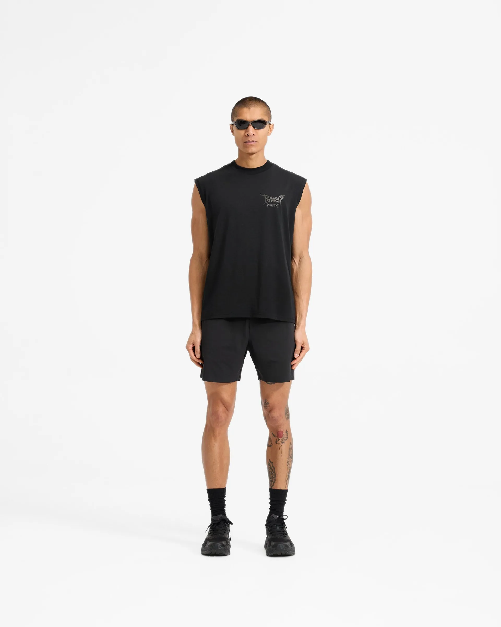 Represent Team 247 X END Oversized Tank - Jet Black> T-Shirts