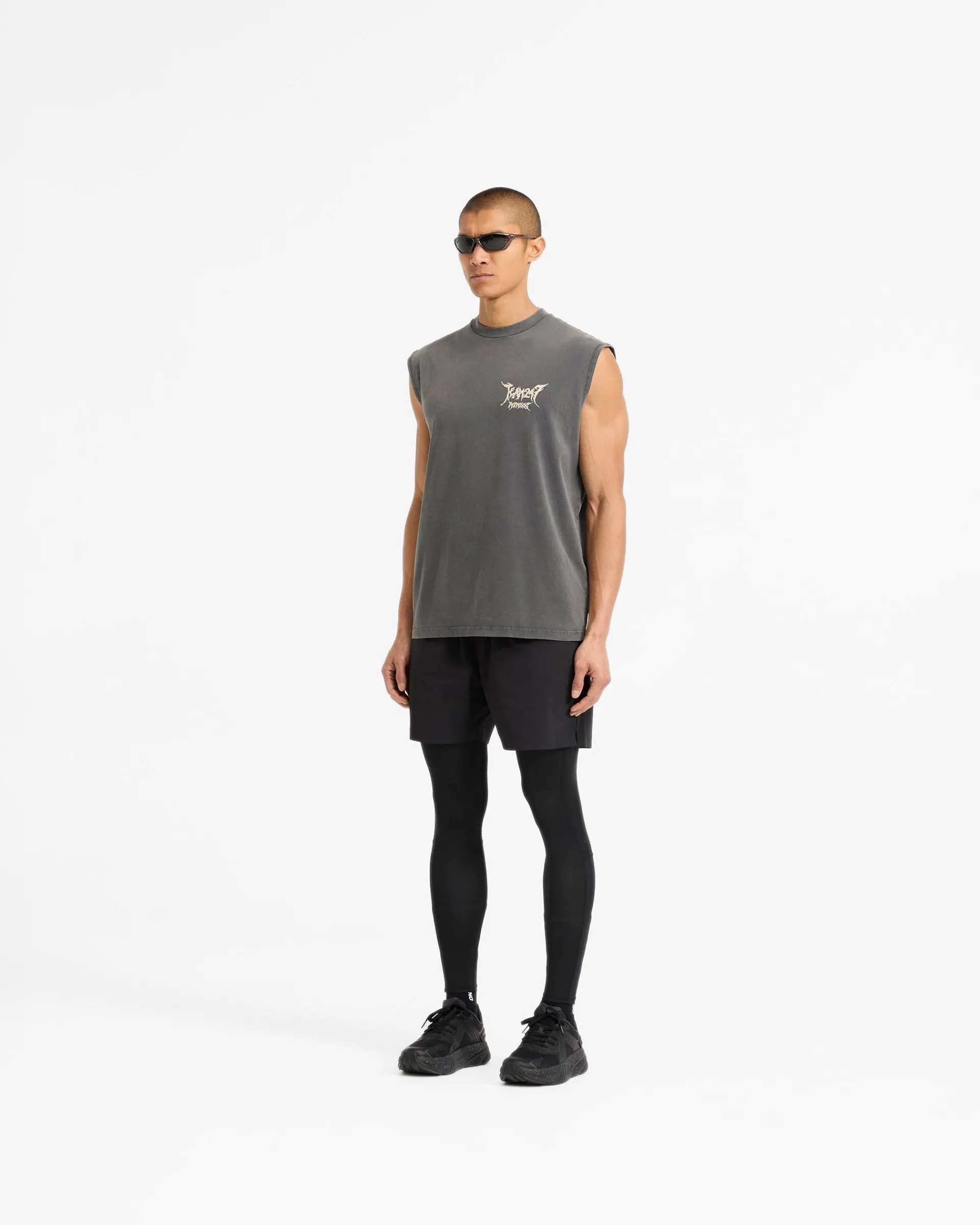 Represent Team 247 X END Oversized Tank - Washed Grey> T-Shirts
