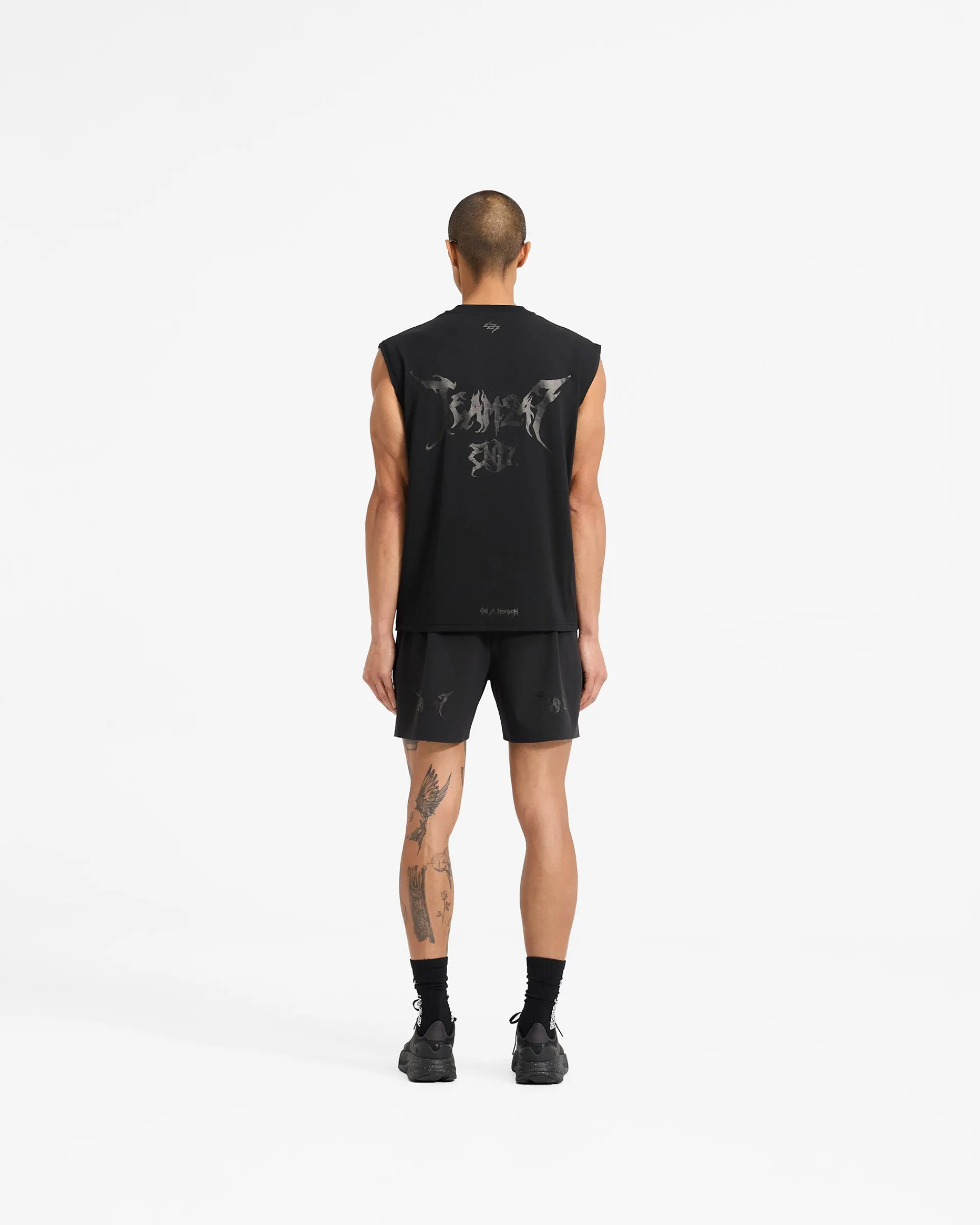 Represent Team 247 X END Oversized Tank - Jet Black> T-Shirts