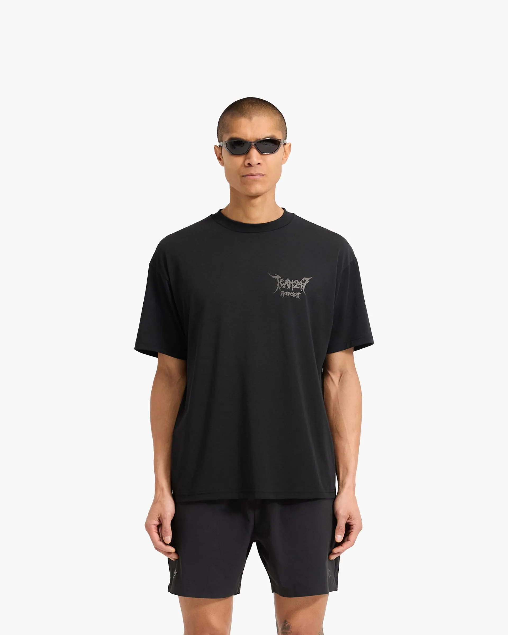 Represent Team 247 X END Oversized T-Shirt - Jet Black> T-Shirts