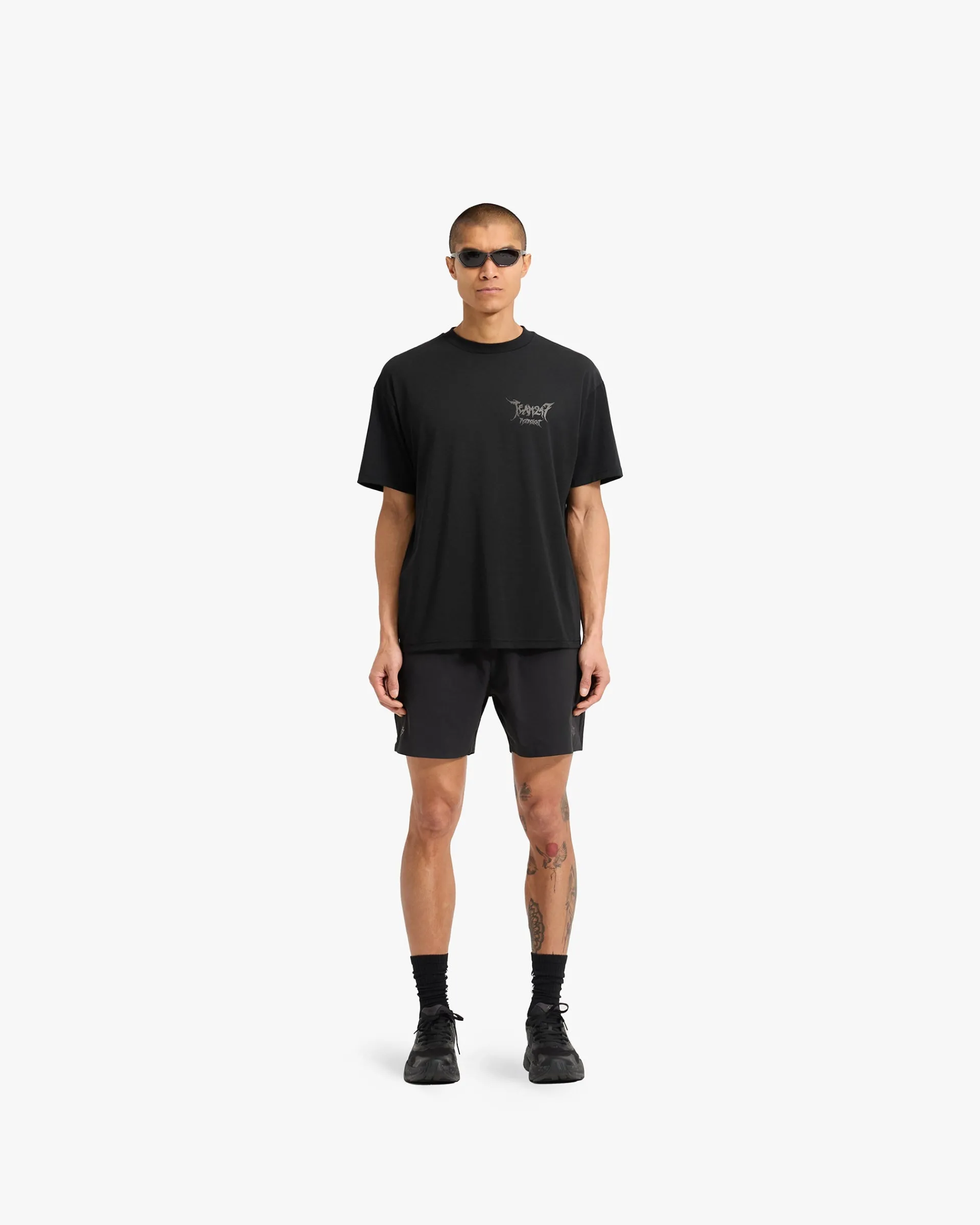 Represent Team 247 X END Oversized T-Shirt - Jet Black> T-Shirts