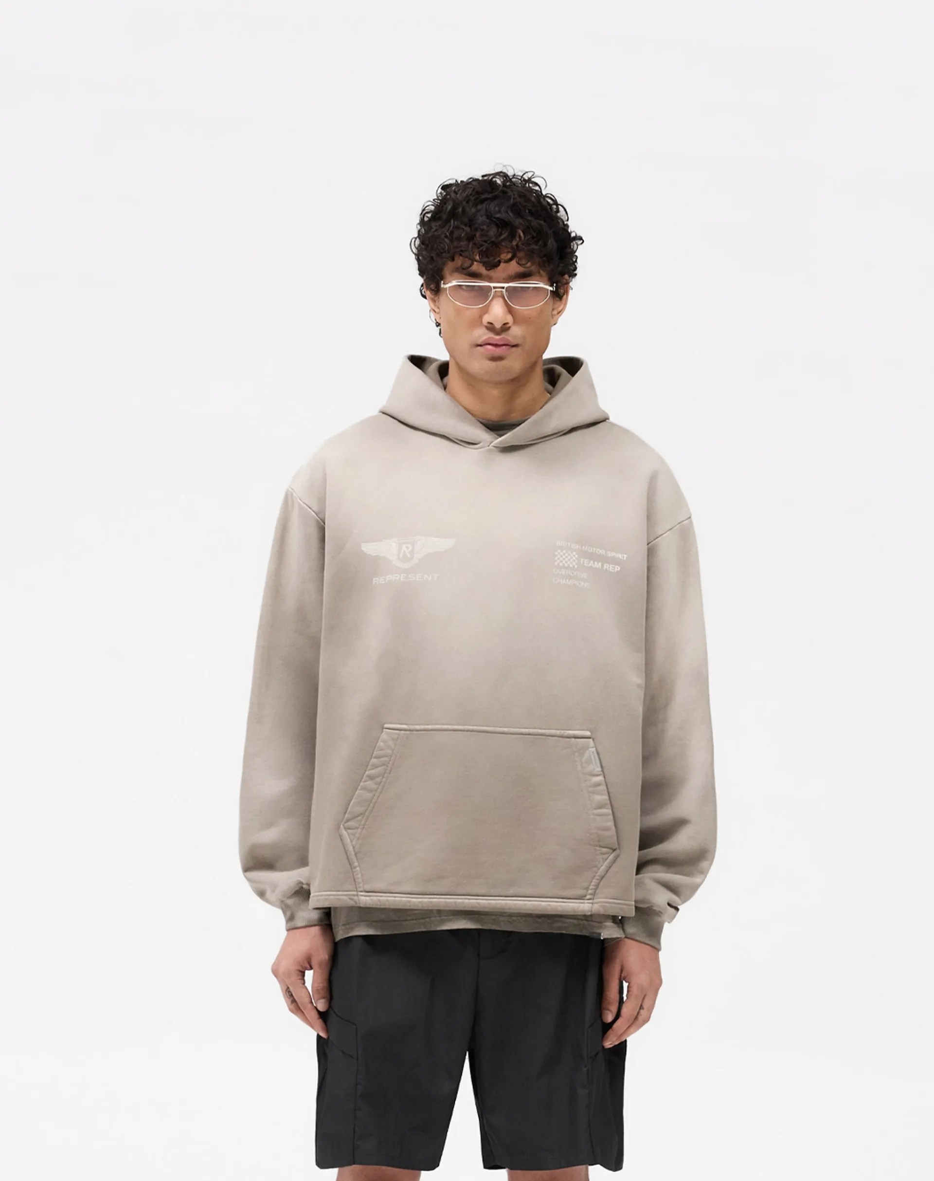 Represent Team Rep Hoodie - Dark Taupe> Hoodies
