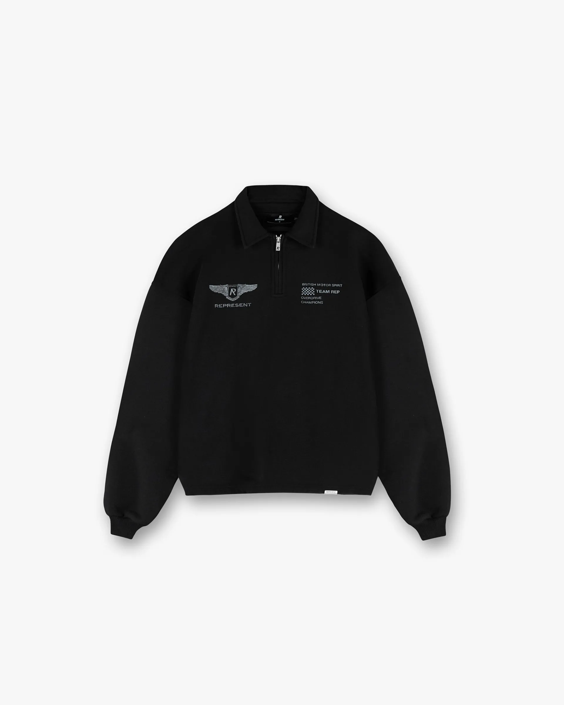 Represent Team Rep Quarter Zip - Jet Black> Sweaters