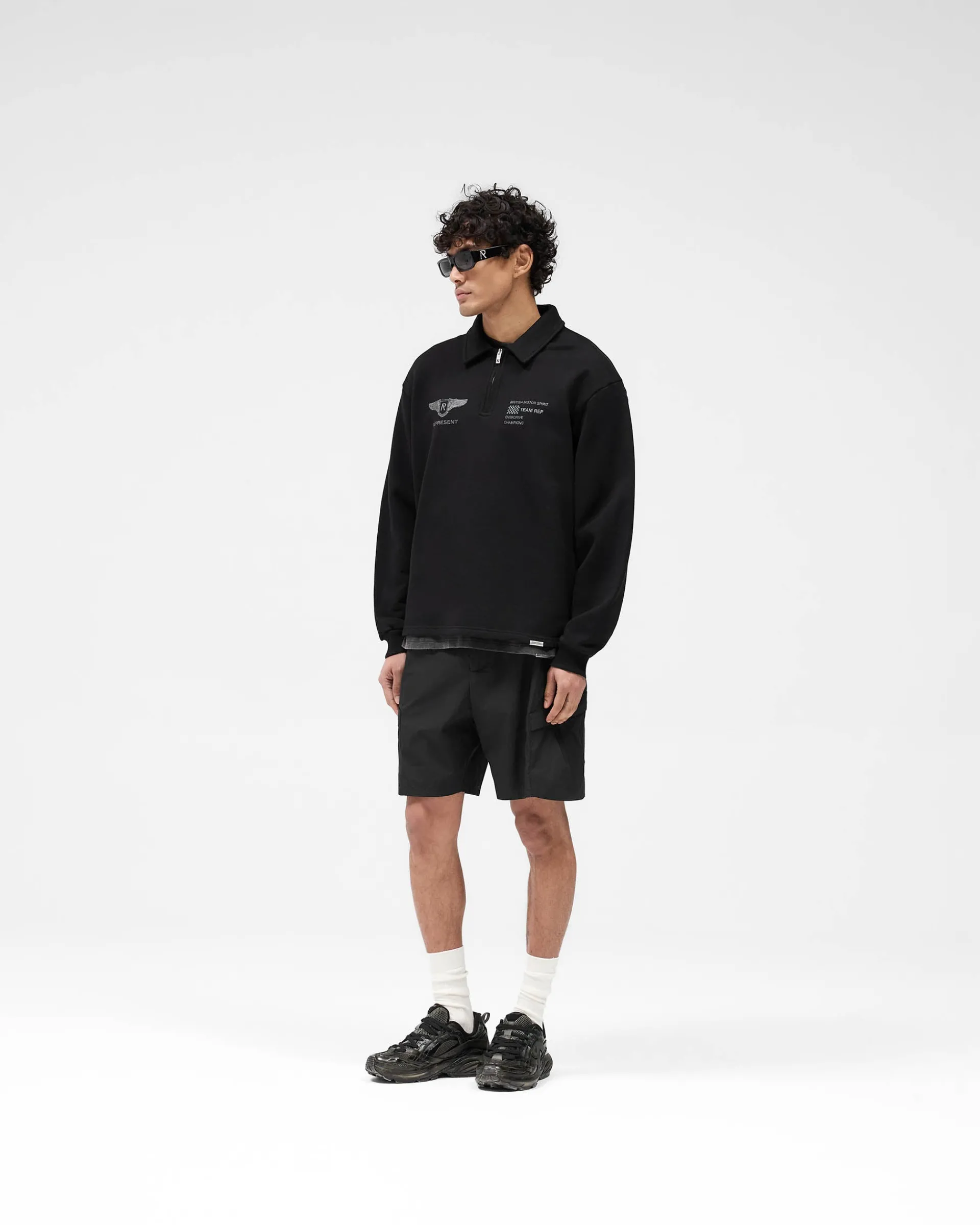 Represent Team Rep Quarter Zip - Jet Black> Sweaters